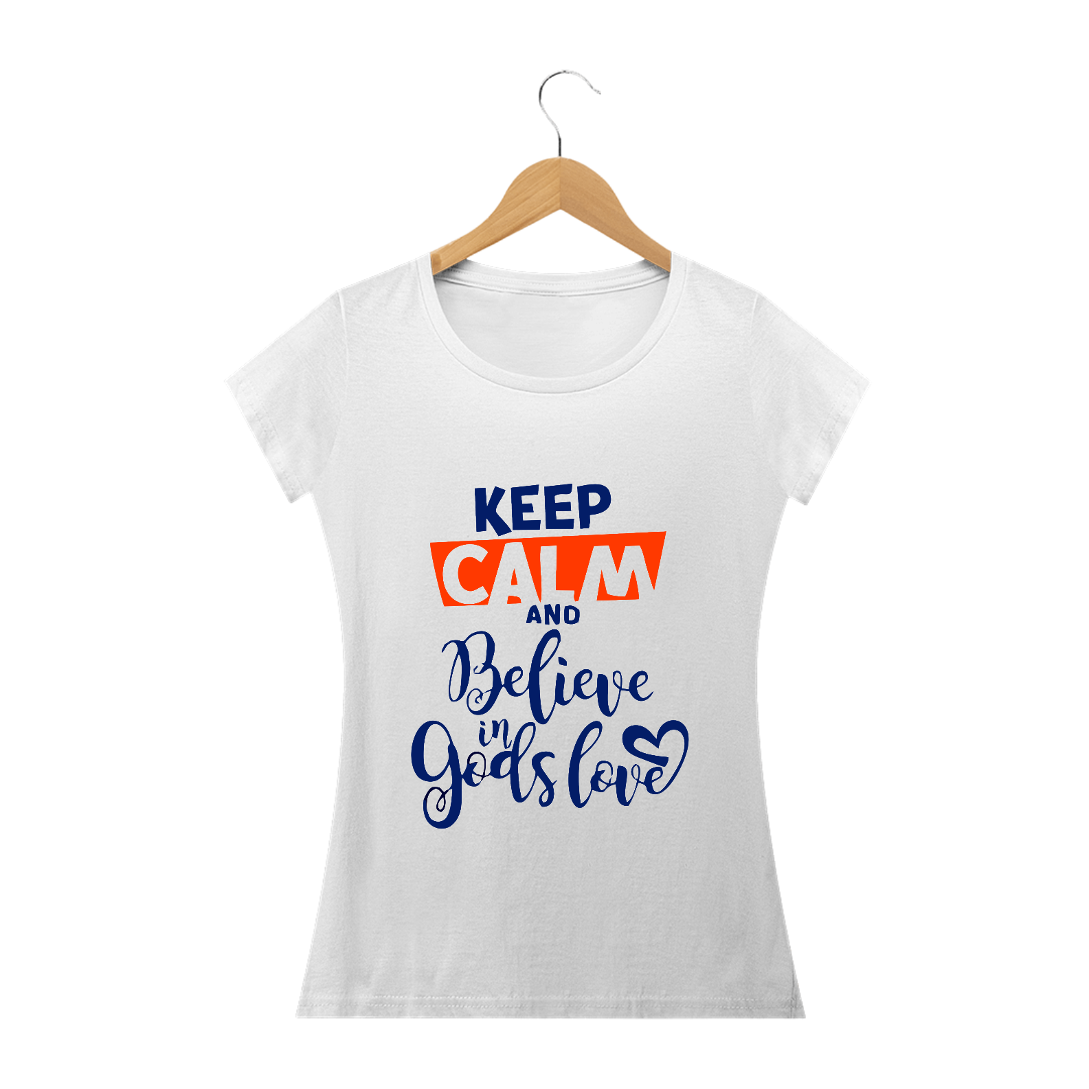 Nome do produto: Camisa Feminina Keep Calm -  Várias Cores