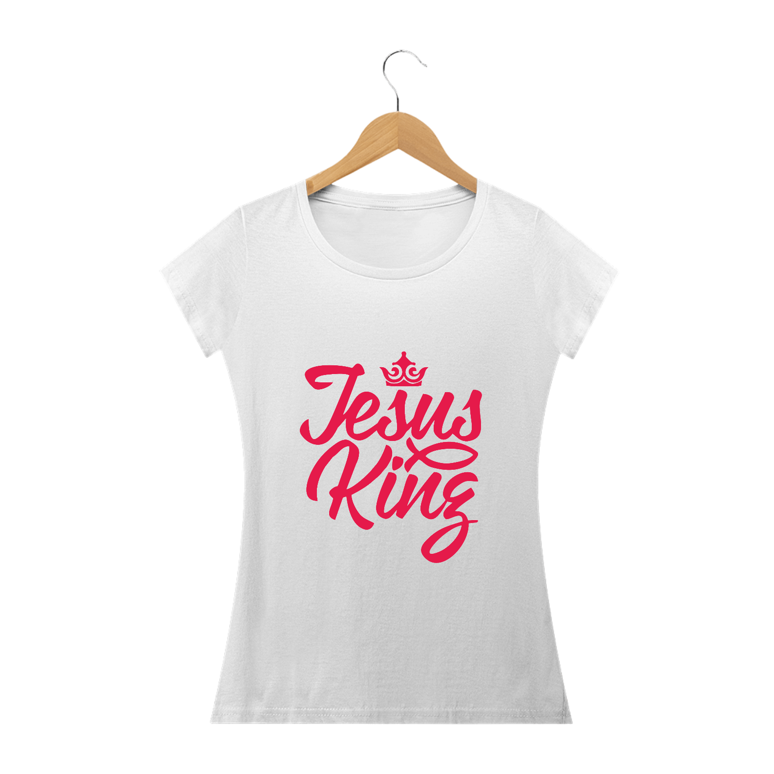 Nome do produto: Camisa Feminina Jesus King 2 - Várias Cores