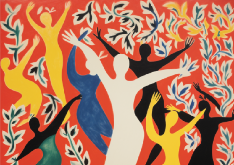 Nome do produto: A Dança de Matisse