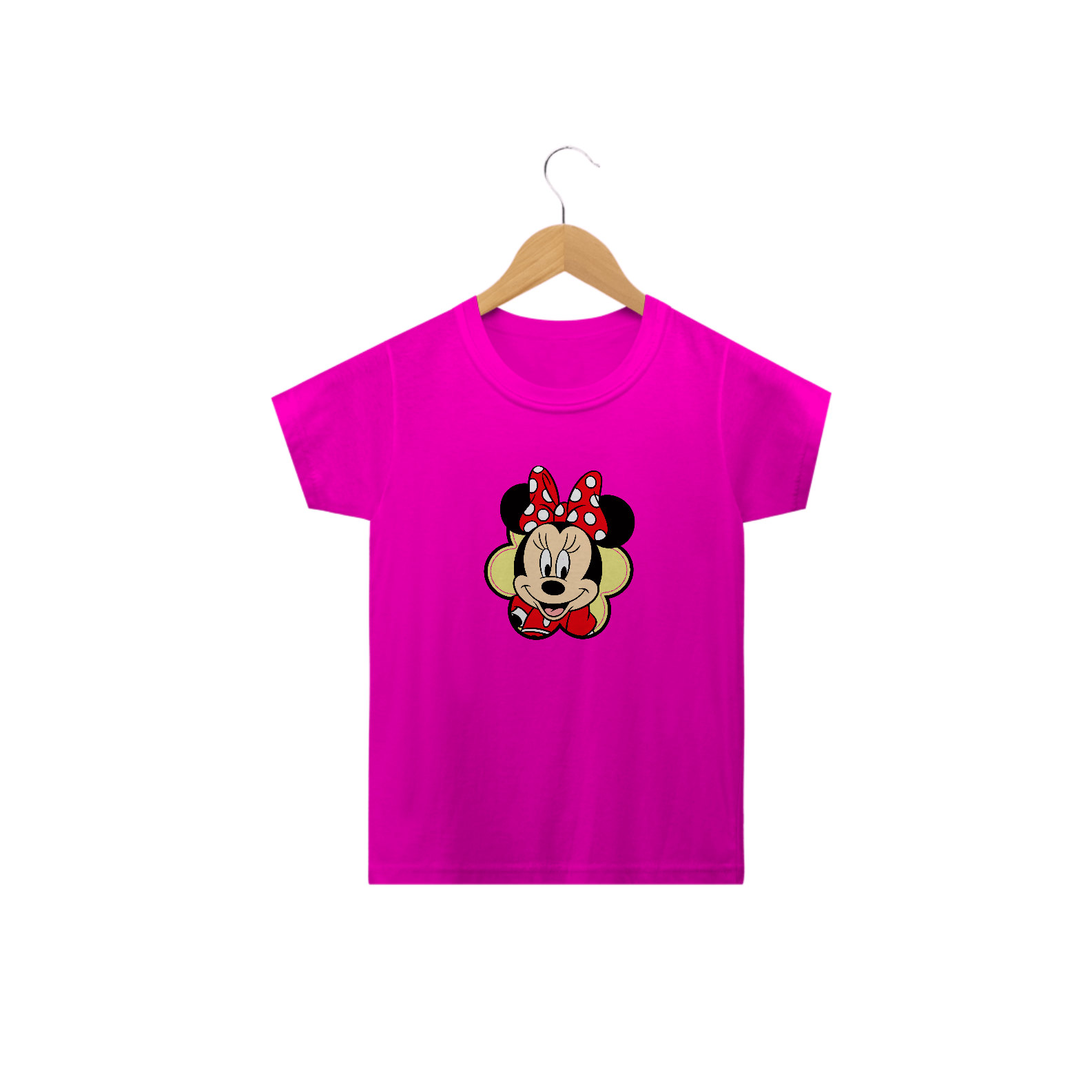 Nome do produto: Camiseta Infantil Minnie