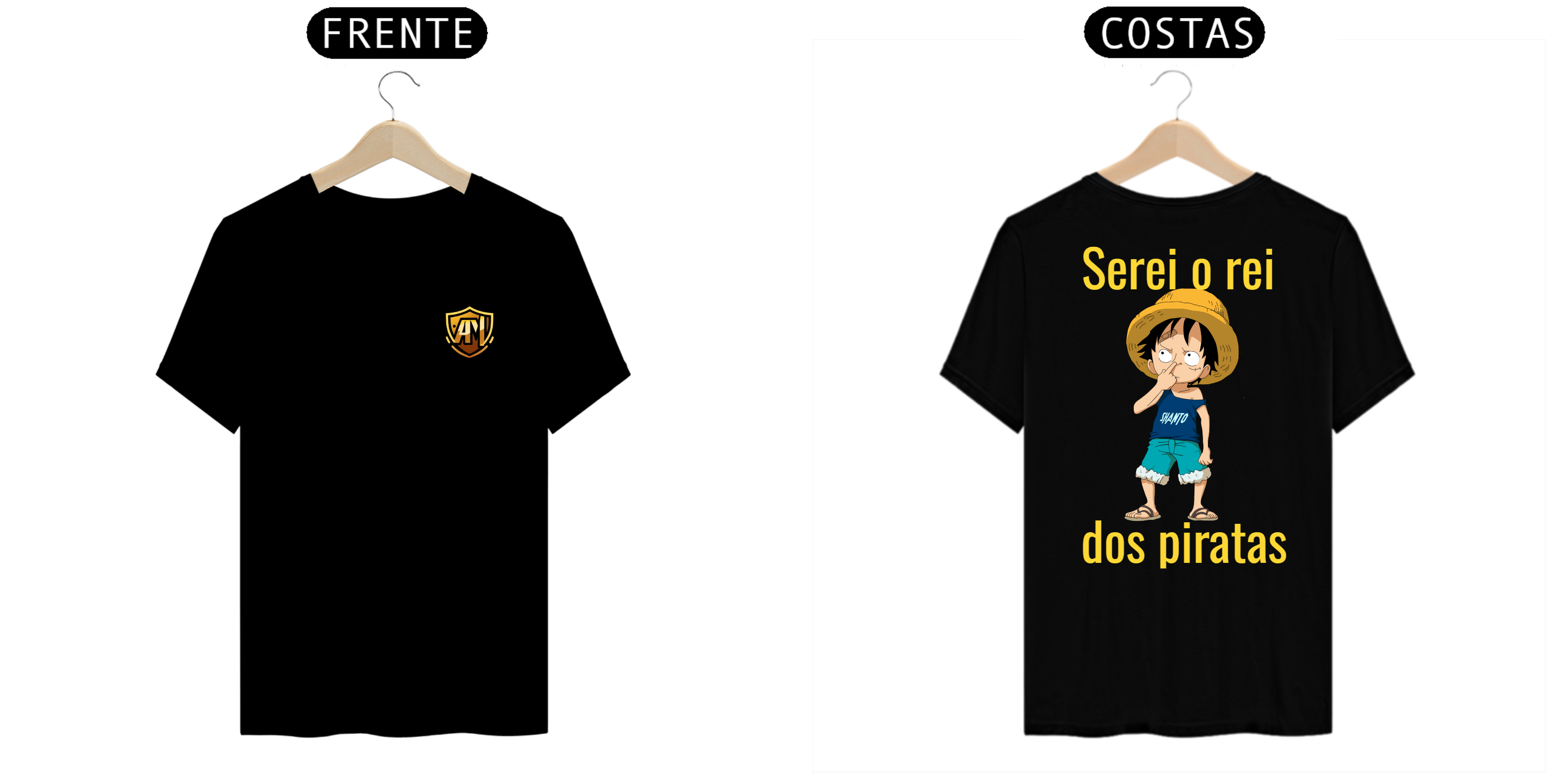 Nome do produto: Camiseta do Luffy 