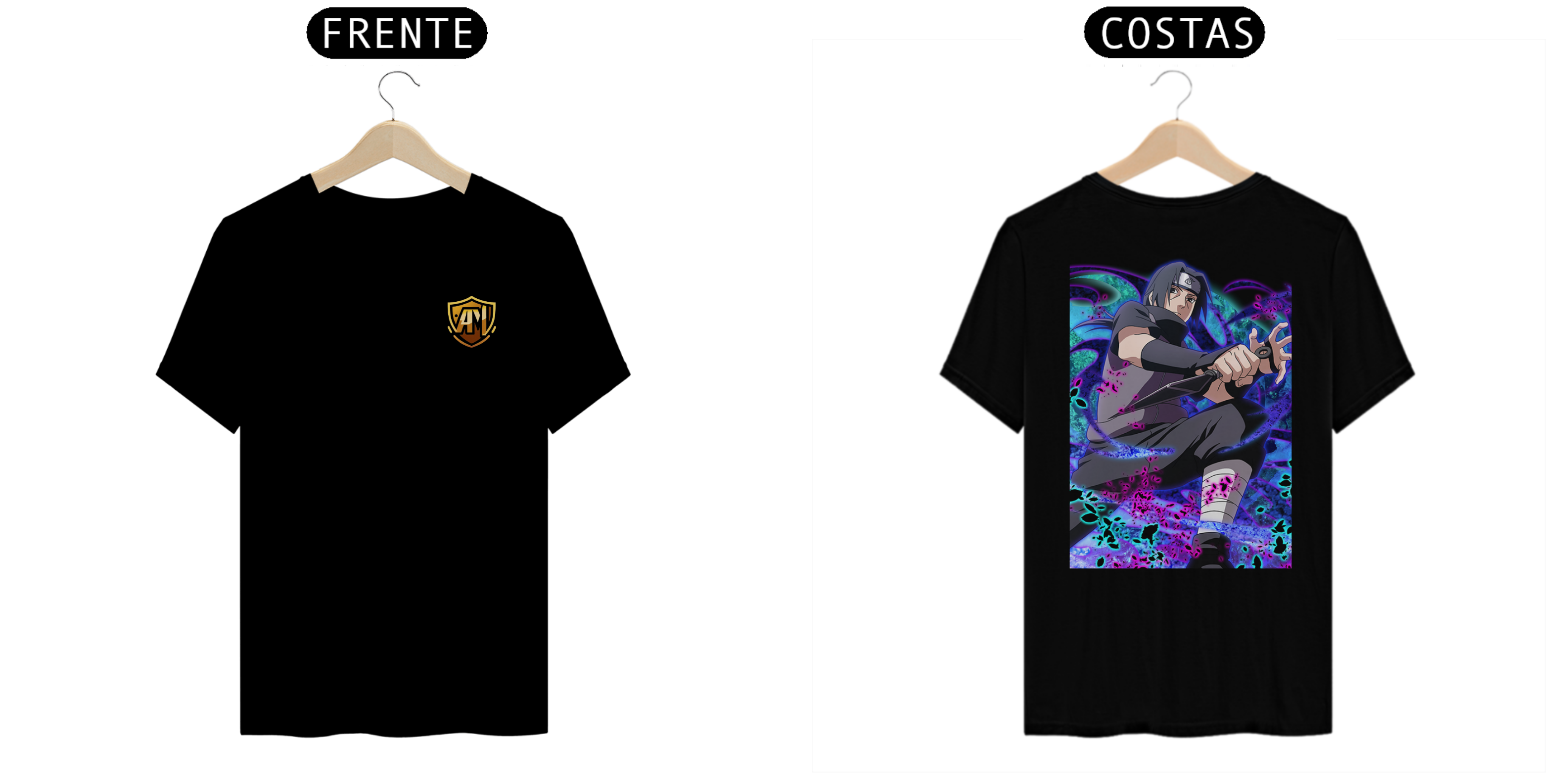 Nome do produto: Camiseta do Itachi Uchiha