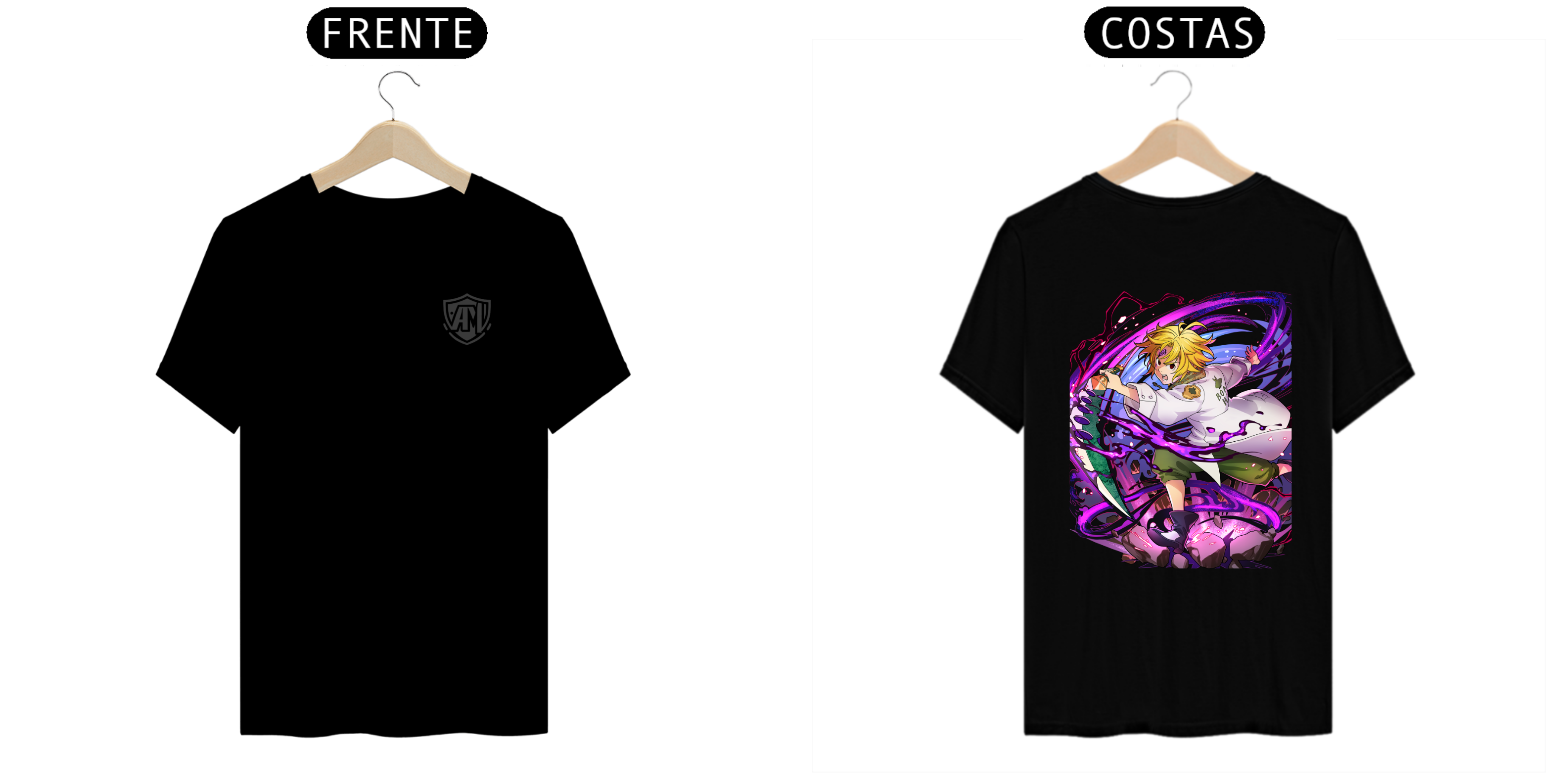 Nome do produto: Camiseta do Meliodas