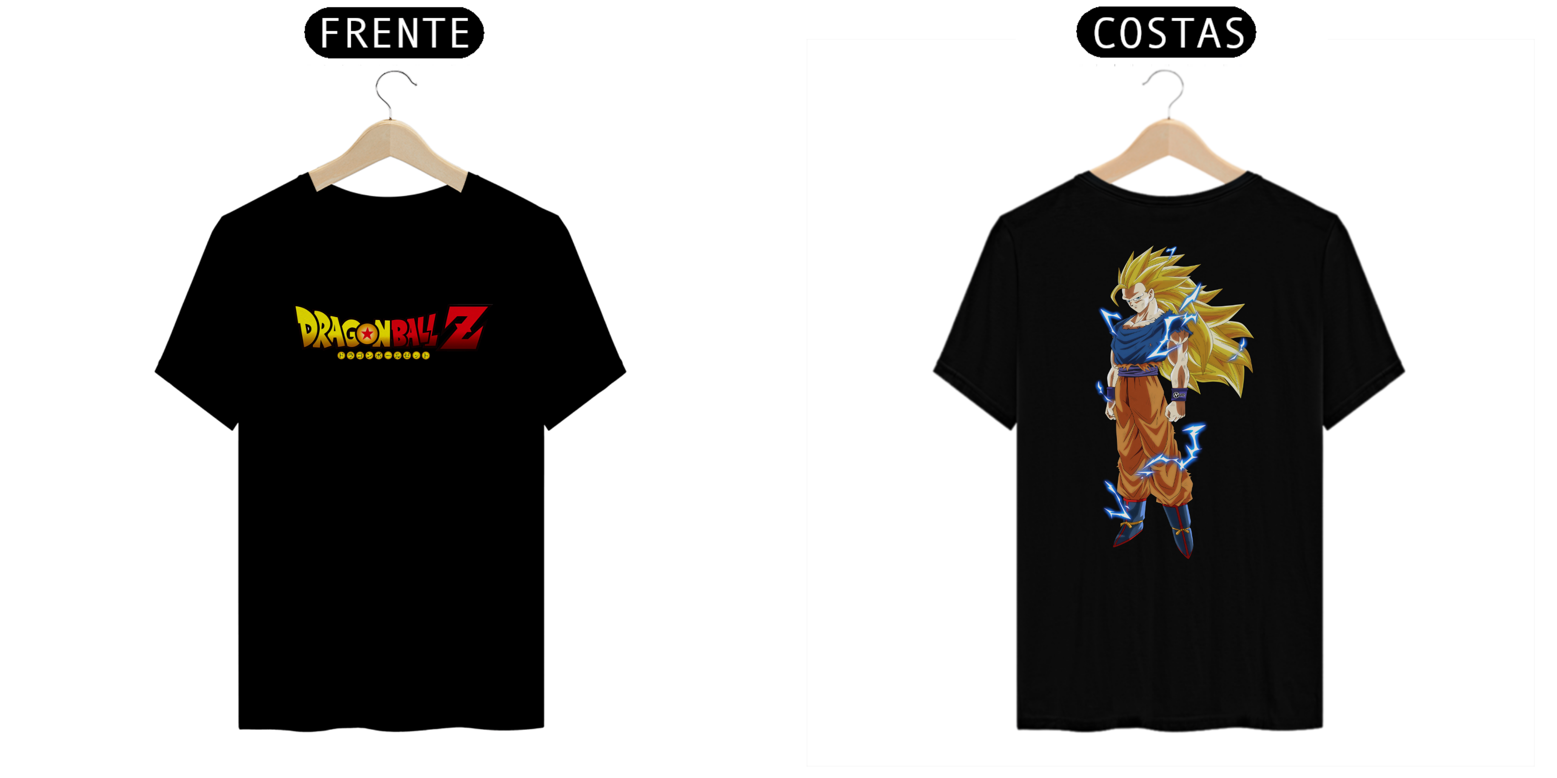 Nome do produto: Camiseta do Goku SSJ3