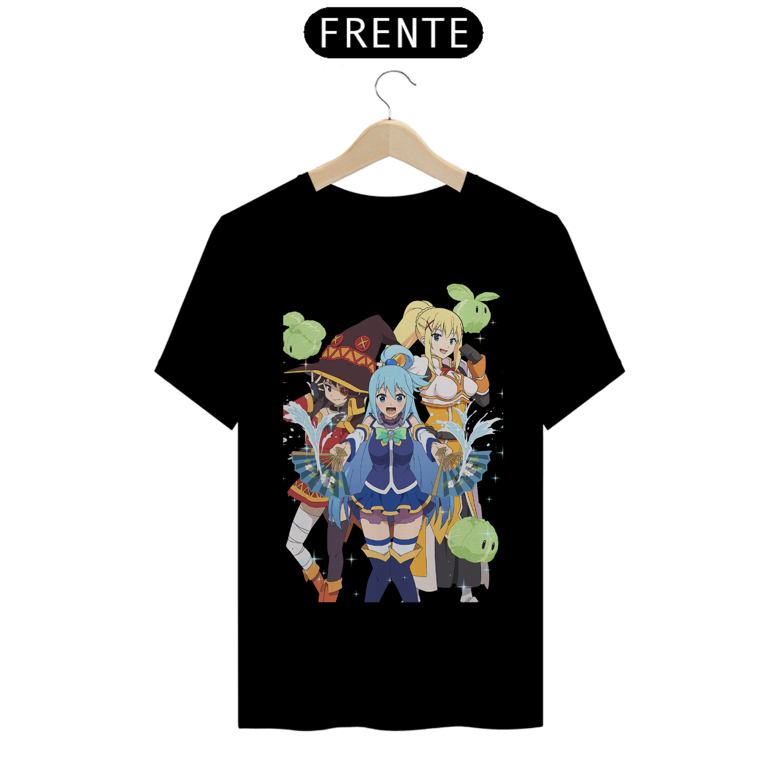 Nome do produto: Camiseta de Konosuba