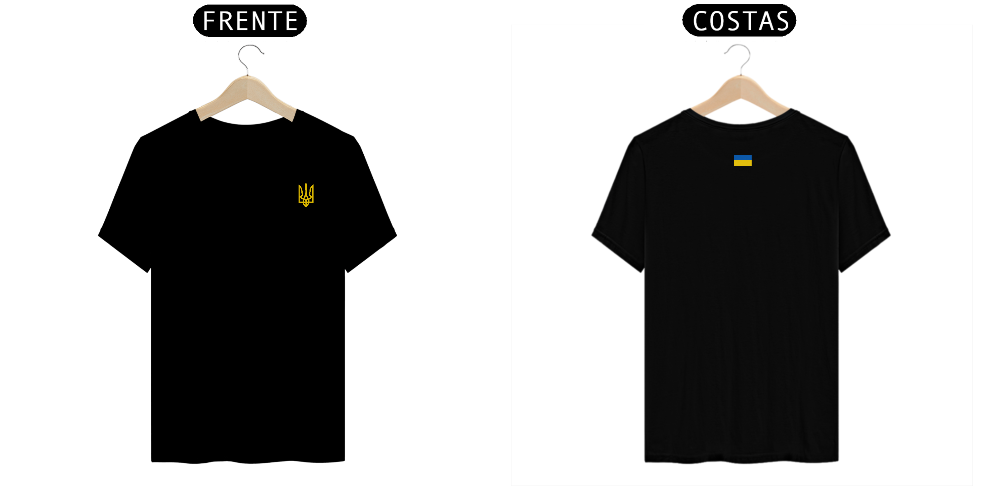 Nome do produto: Camisa Tryzub no Peito