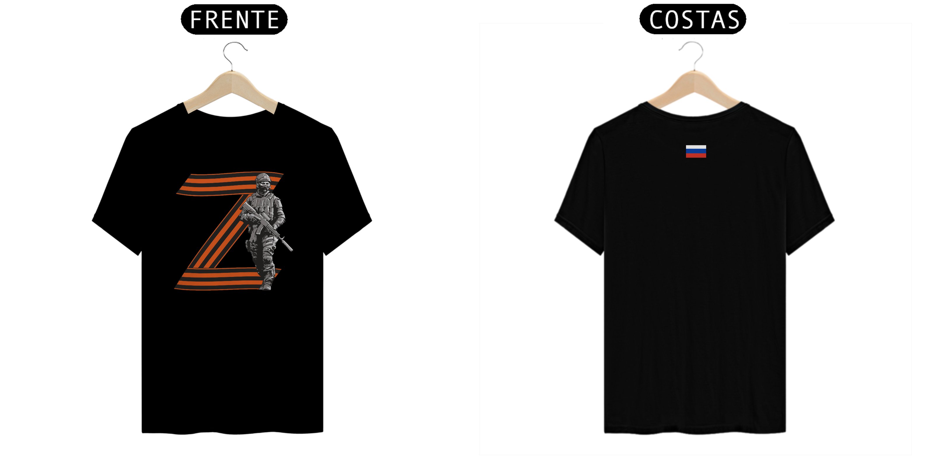 Nome do produto: Camisa Soldado Russo Z