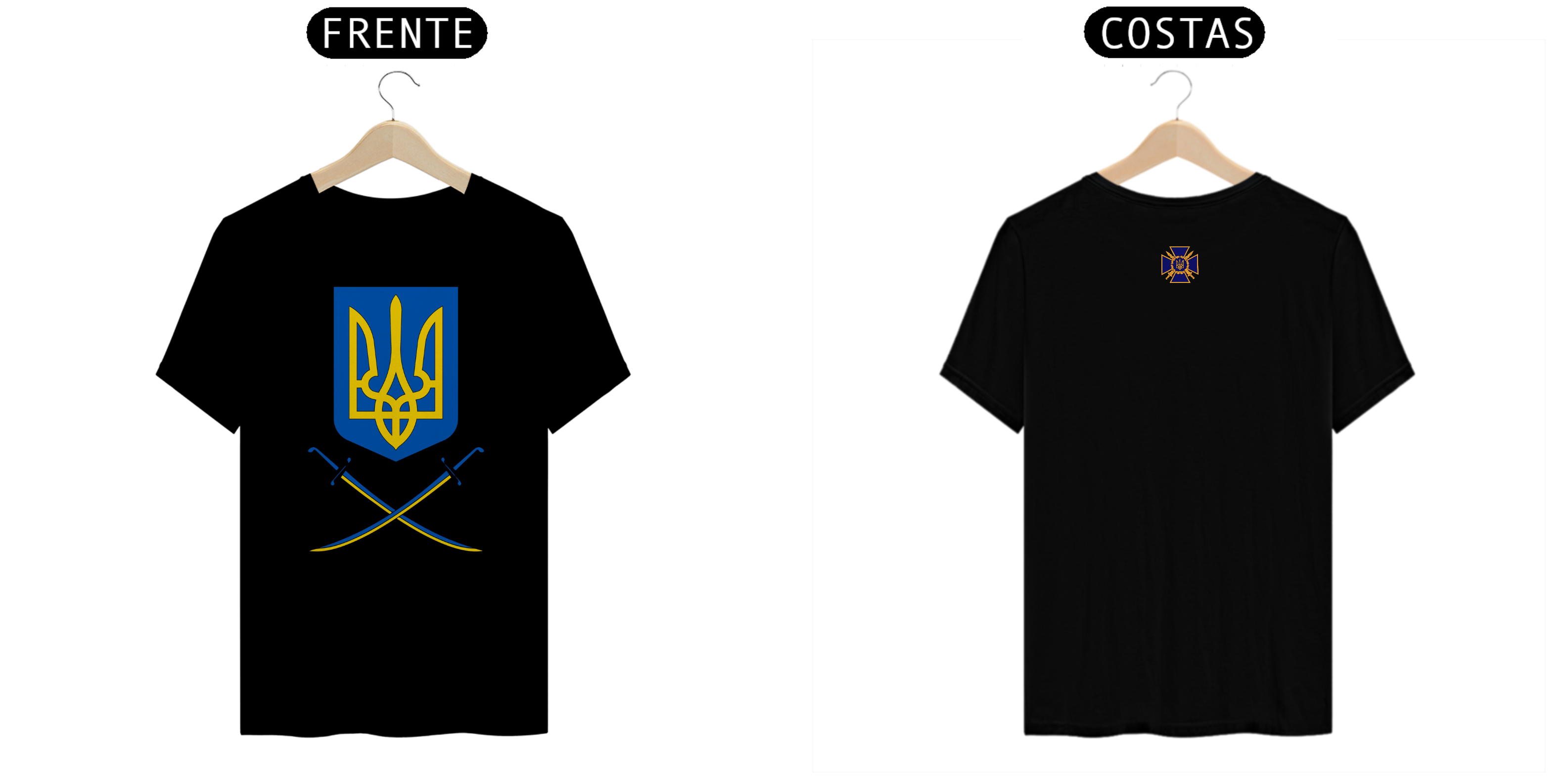 Nome do produto: Camisa Ucrânia Espadas