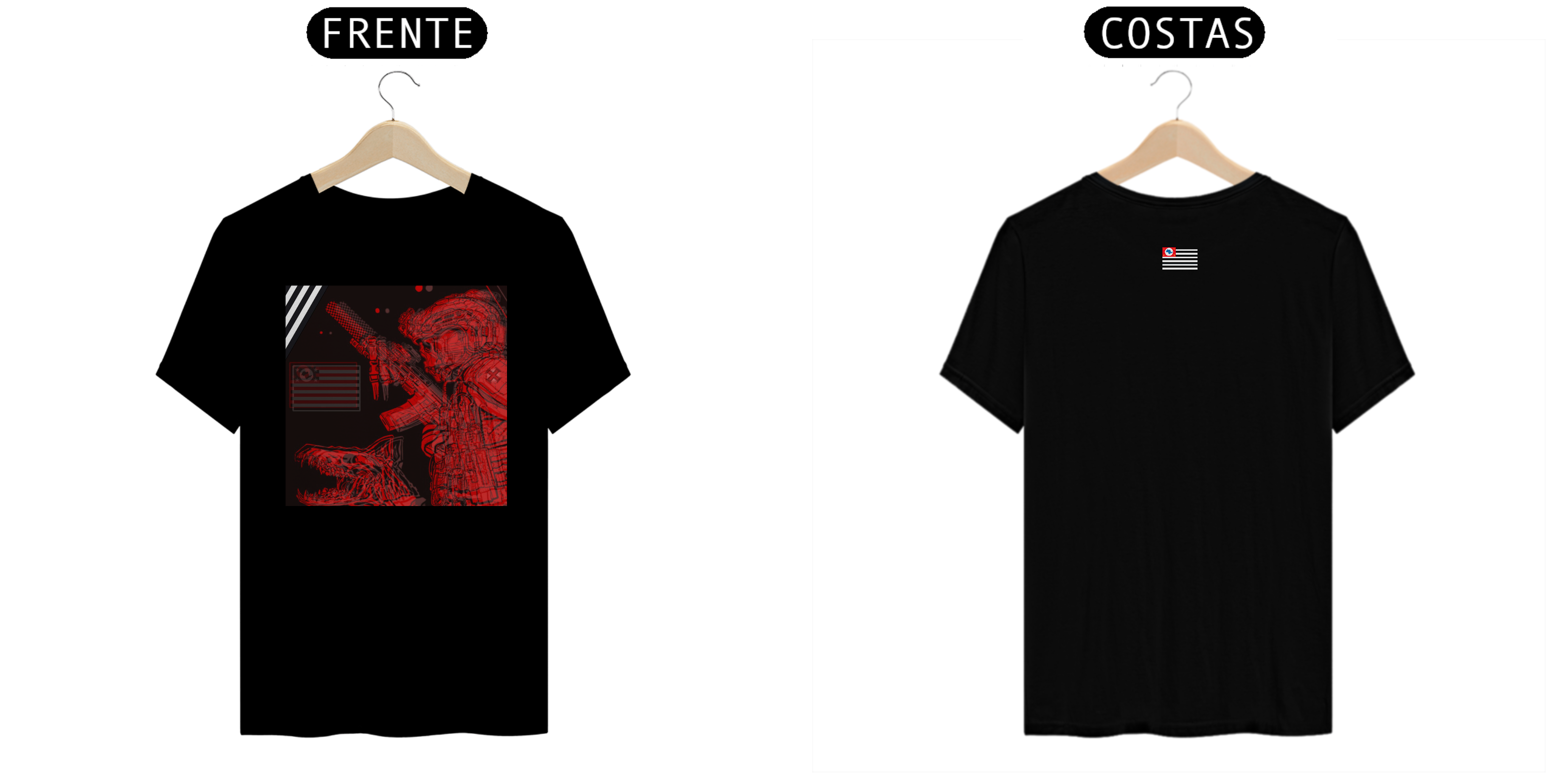 Nome do produto: Camisa Militar São Paulo