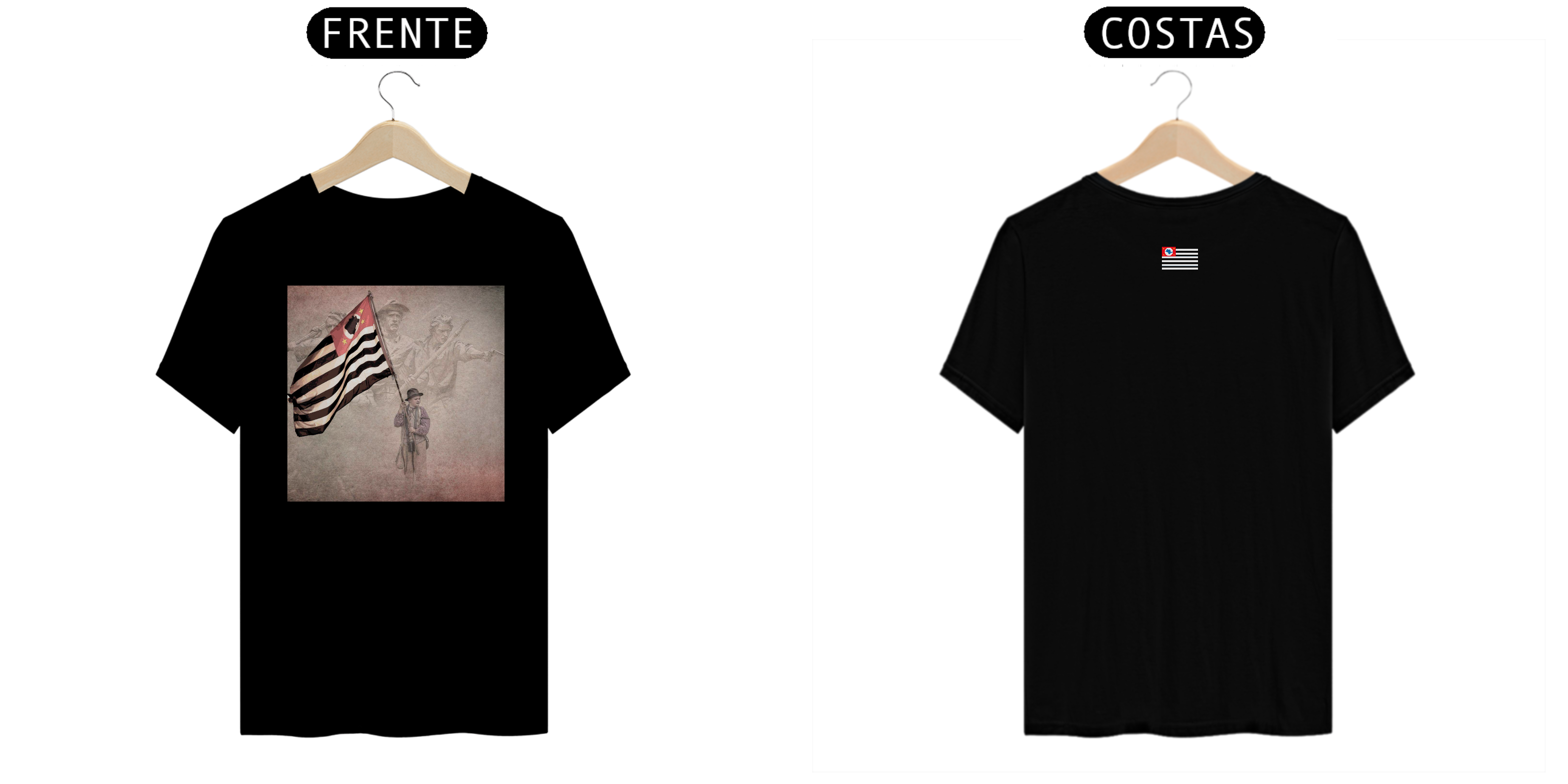 Nome do produto: Camisa Bandeira São Paulo