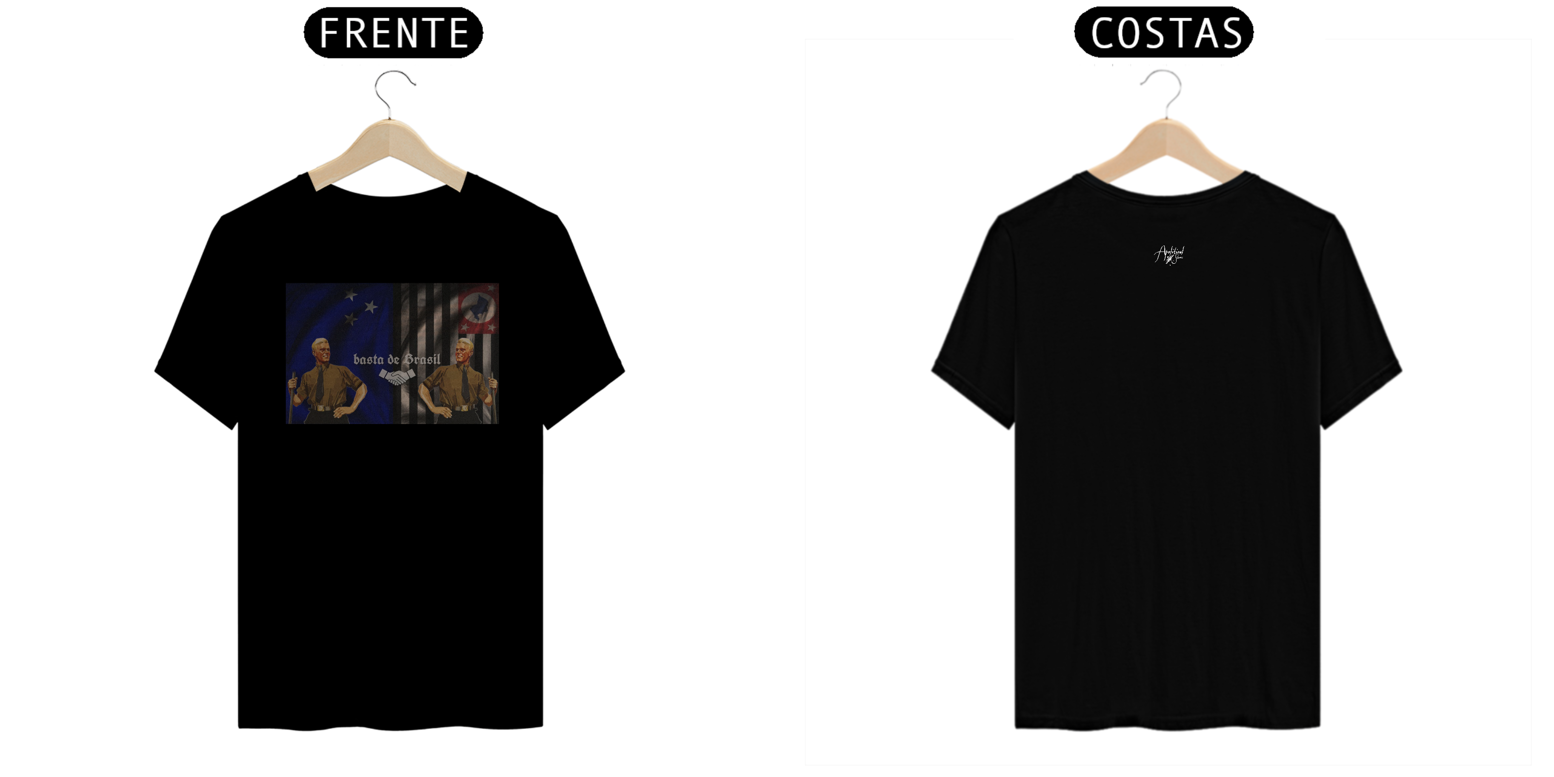 Nome do produto: Camisa Basta De Brasil