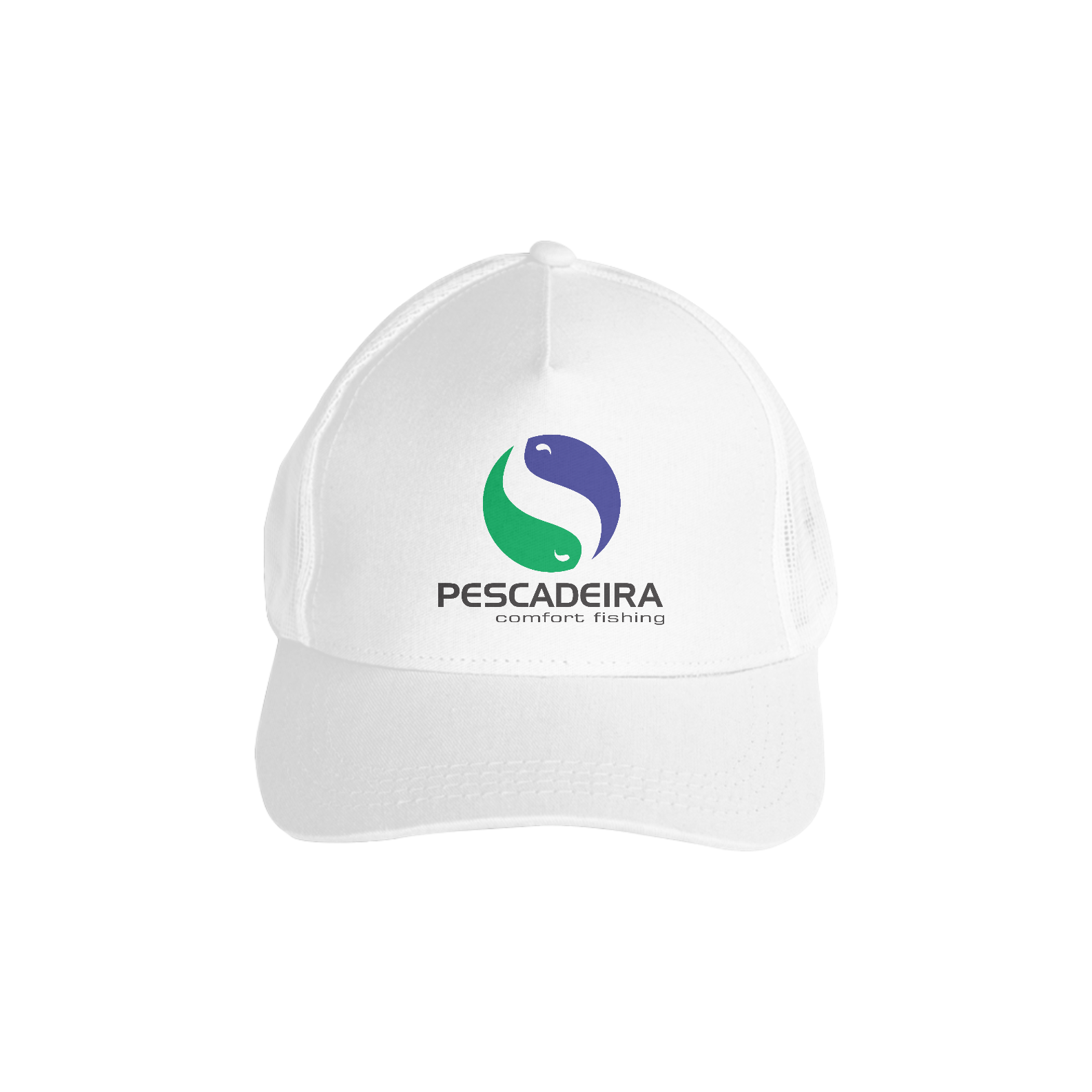 Nome do produto: Boné Branco - Pescadeira