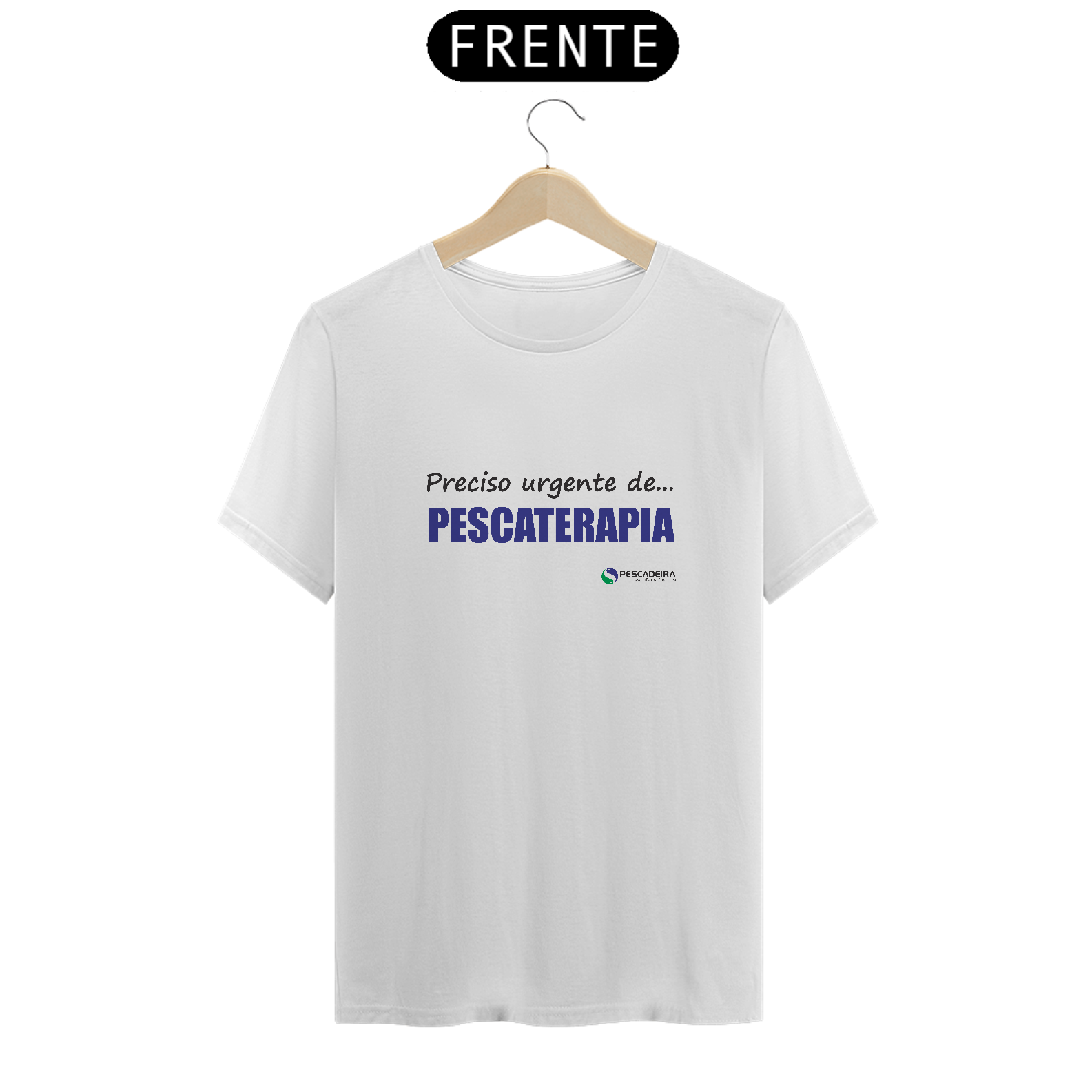 Nome do produto: Camiseta Clara - Pescaterapia