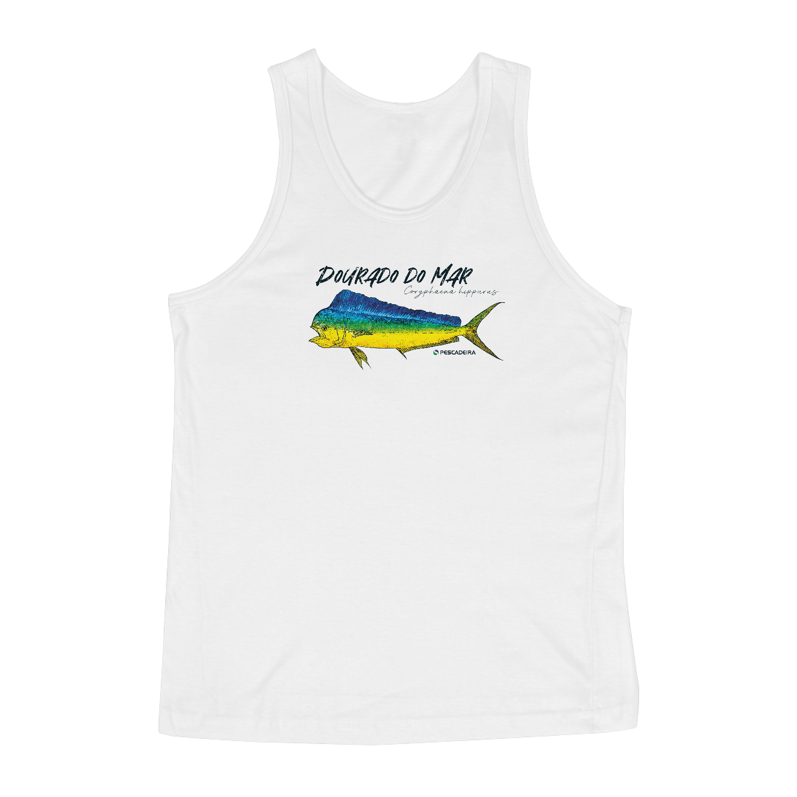 Nome do produto: Regata Masculina Clara - Dourado do Mar