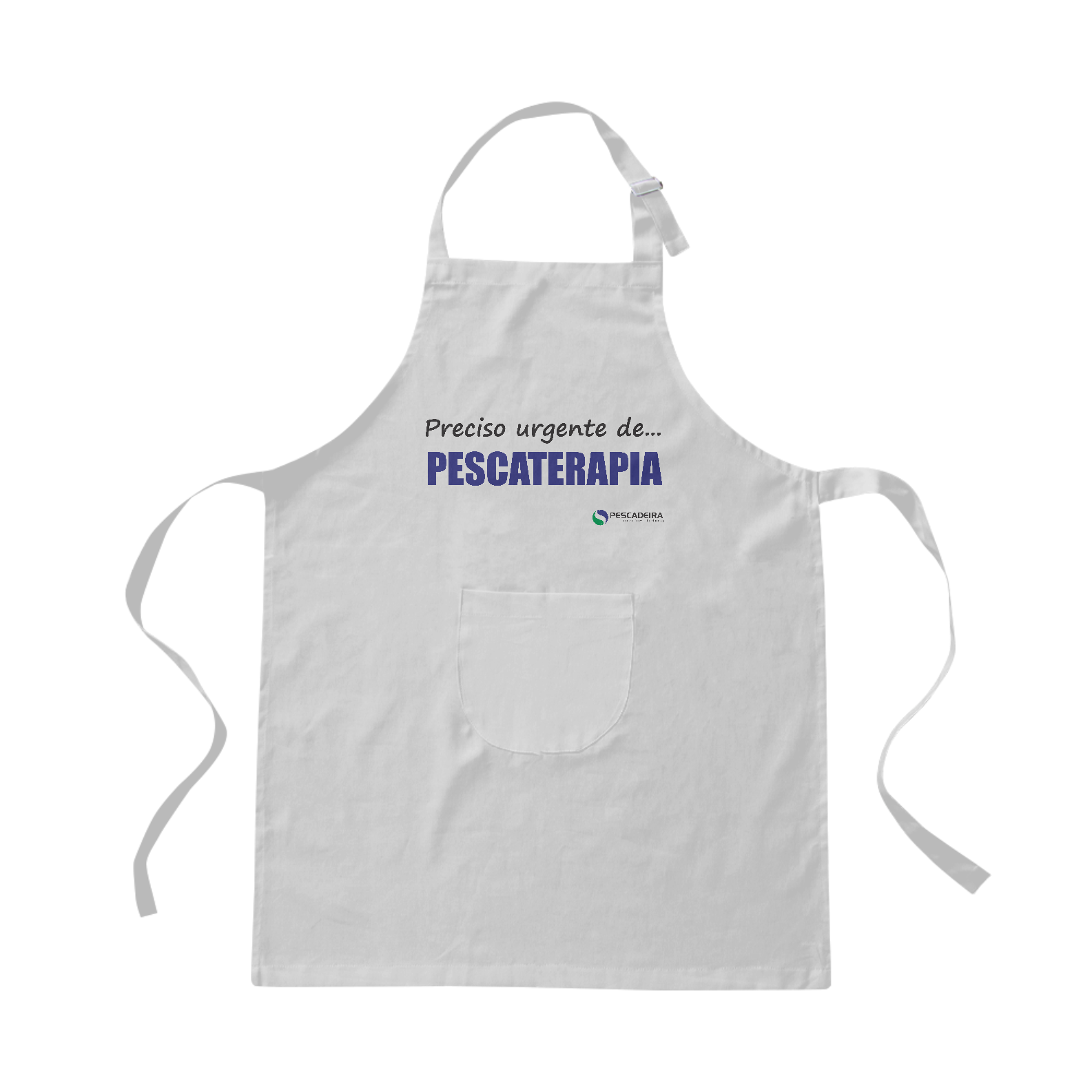 Nome do produto: Avental Branco - Pescaterapia