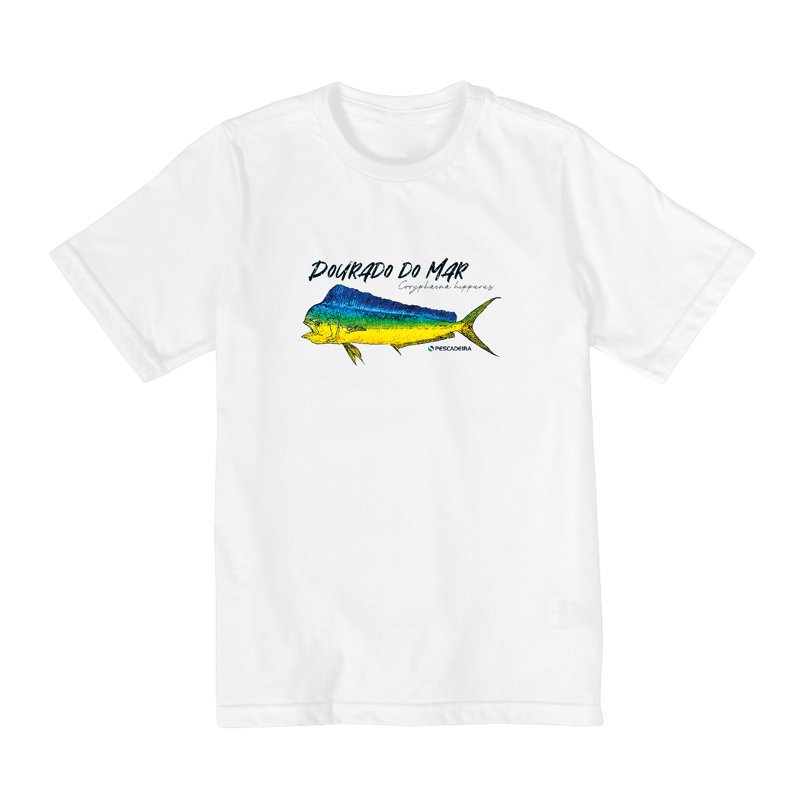Nome do produto: Camiseta Clara Infantil 10 a 14 anos - Dourado do Mar