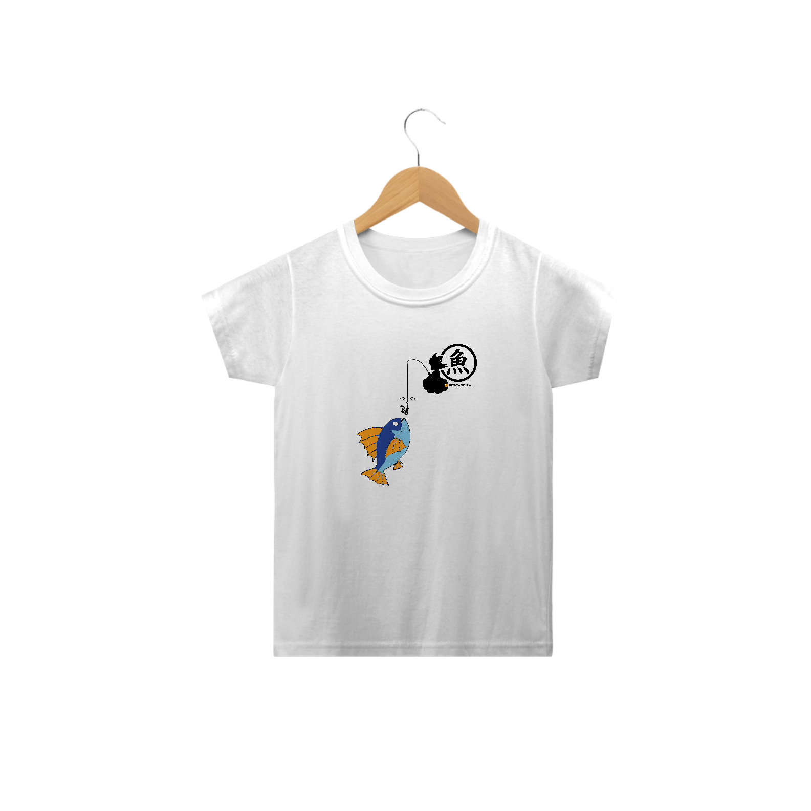 Nome do produto: Camiseta Clara Infantil Classic - AnimePesca