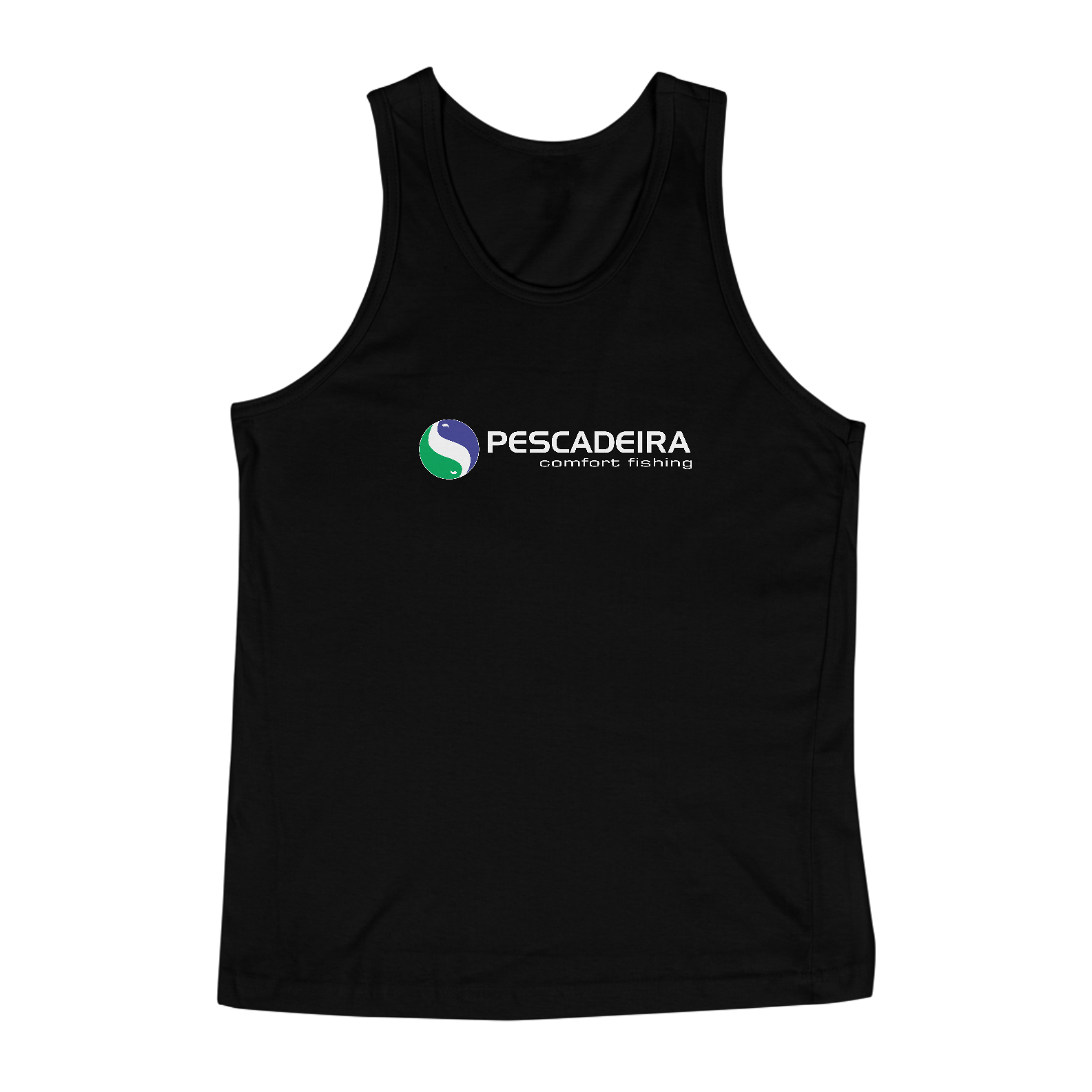 Nome do produto: Regata Masculina Preta - Pescadeira
