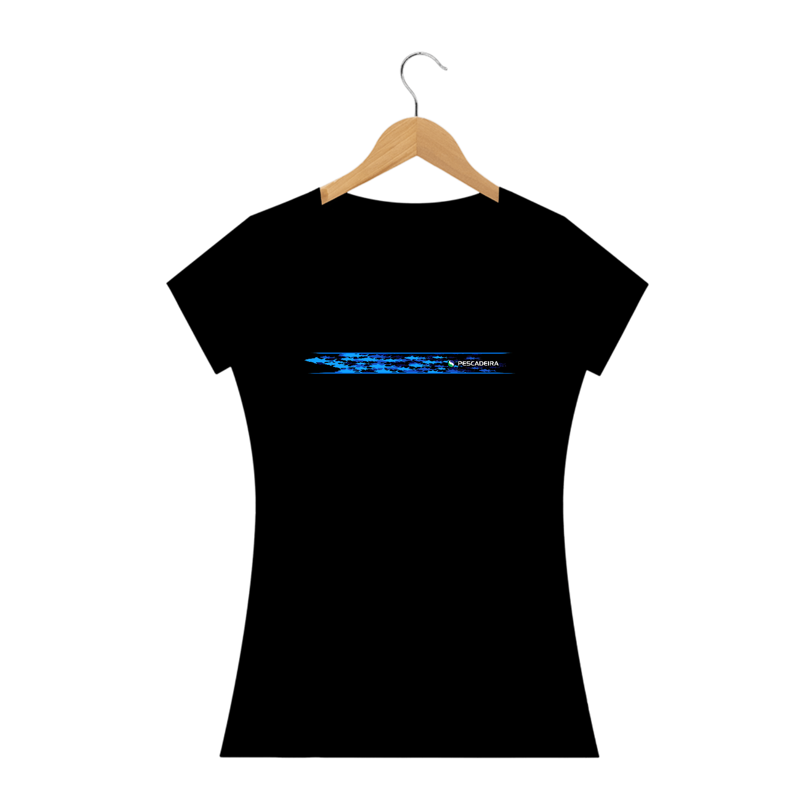 Nome do produto: Camiseta Escura Feminina -  Cardume