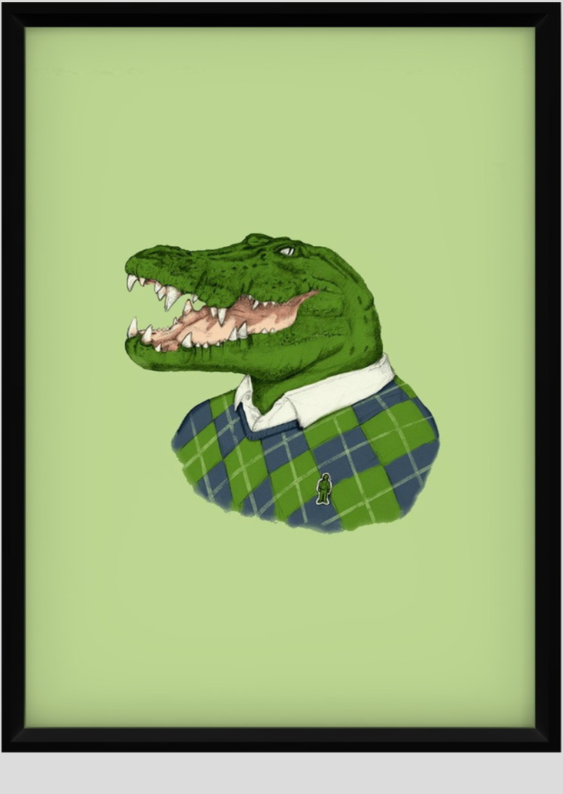 Nome do produto: poster lacoste 