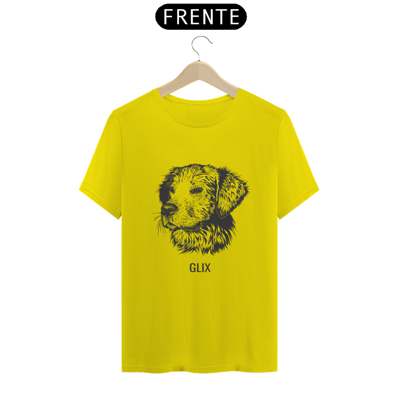 Nome do produto: CAMISETA EST. CACHORRO - GLIX