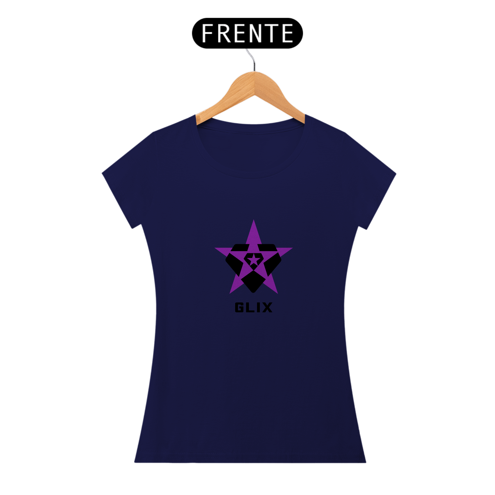 Nome do produto: CAMISETA FEM. STAR - GLIX