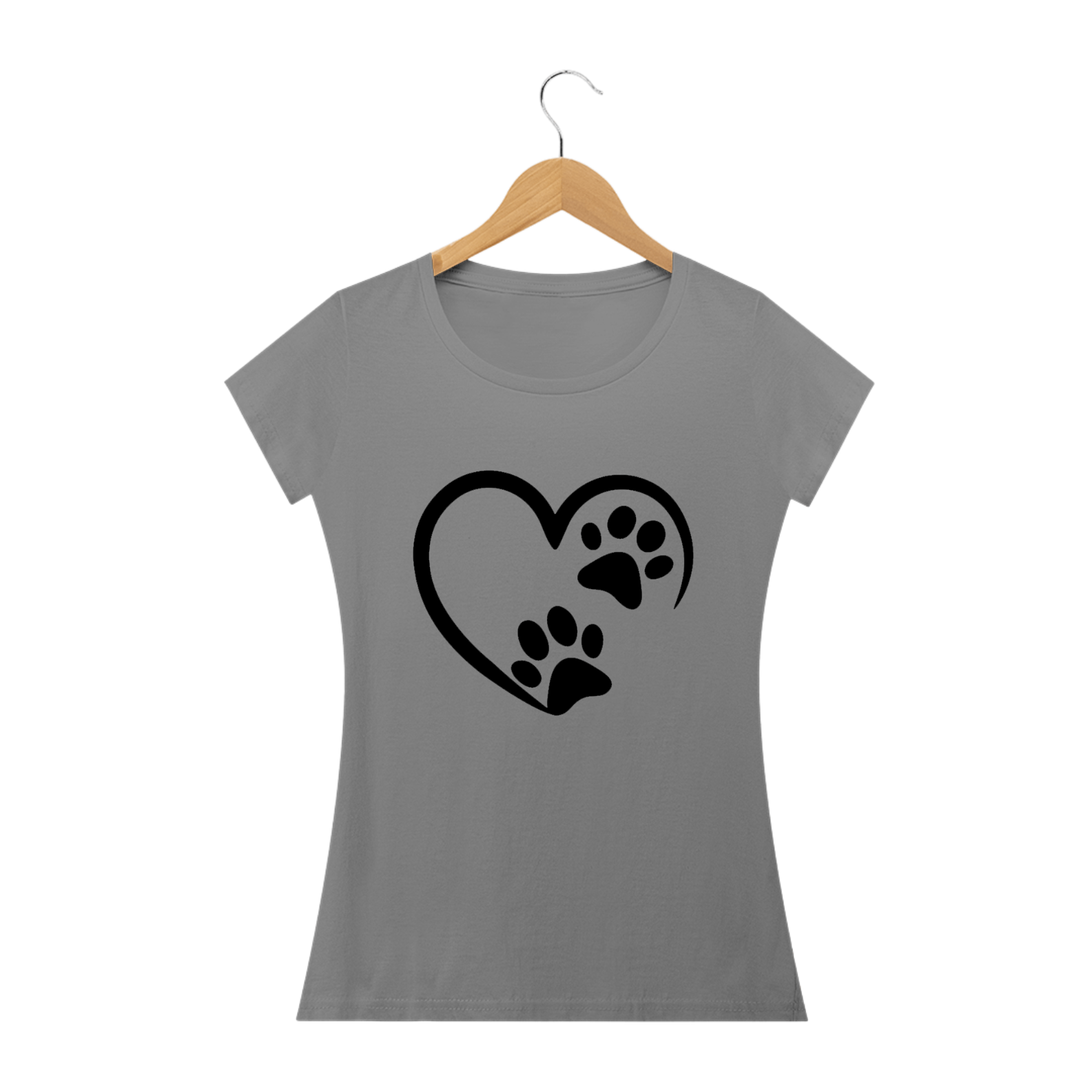 Nome do produto: CAMISETA FEMININA - PATINHAS