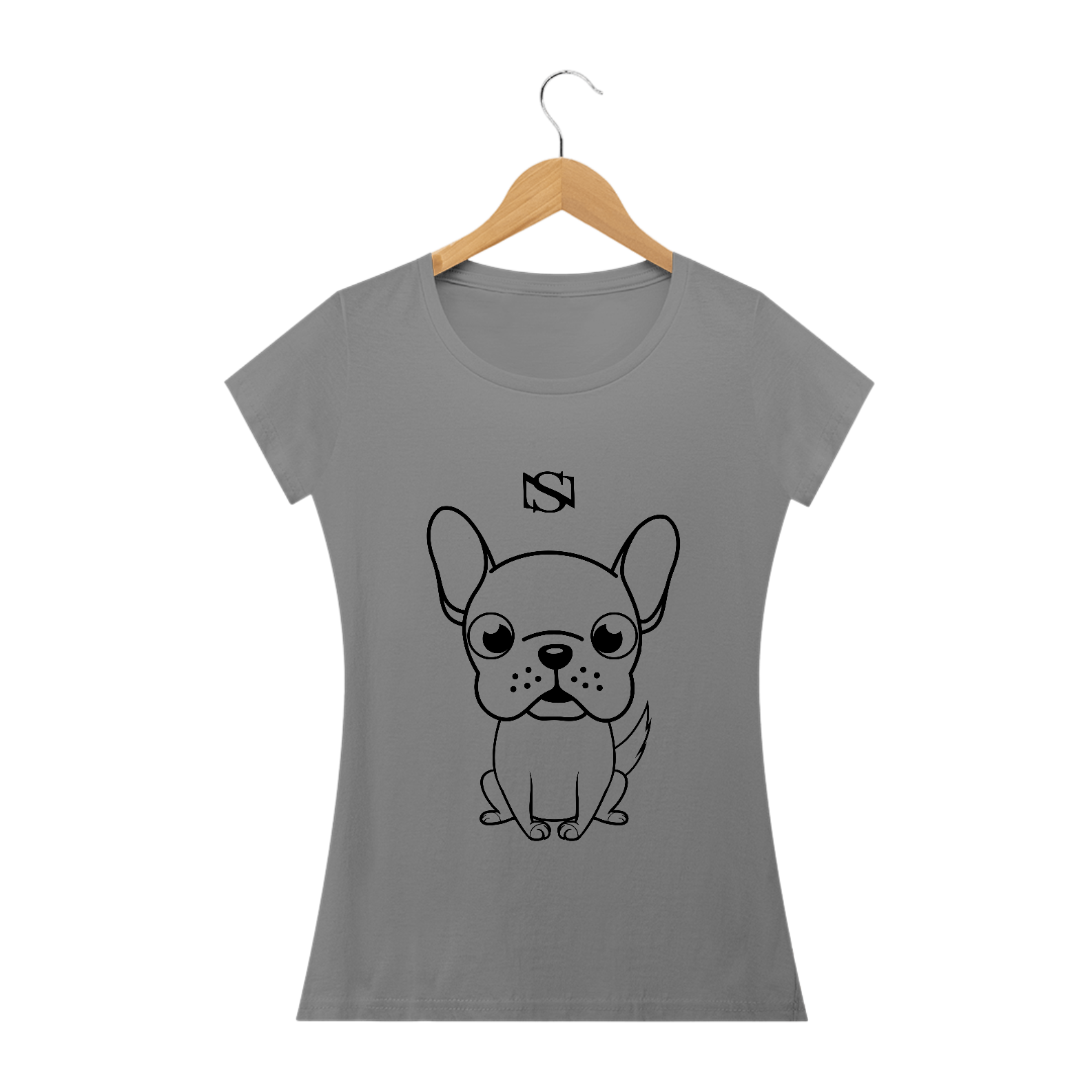 Nome do produto: CAMISETA FEM. - CACHORRINHO