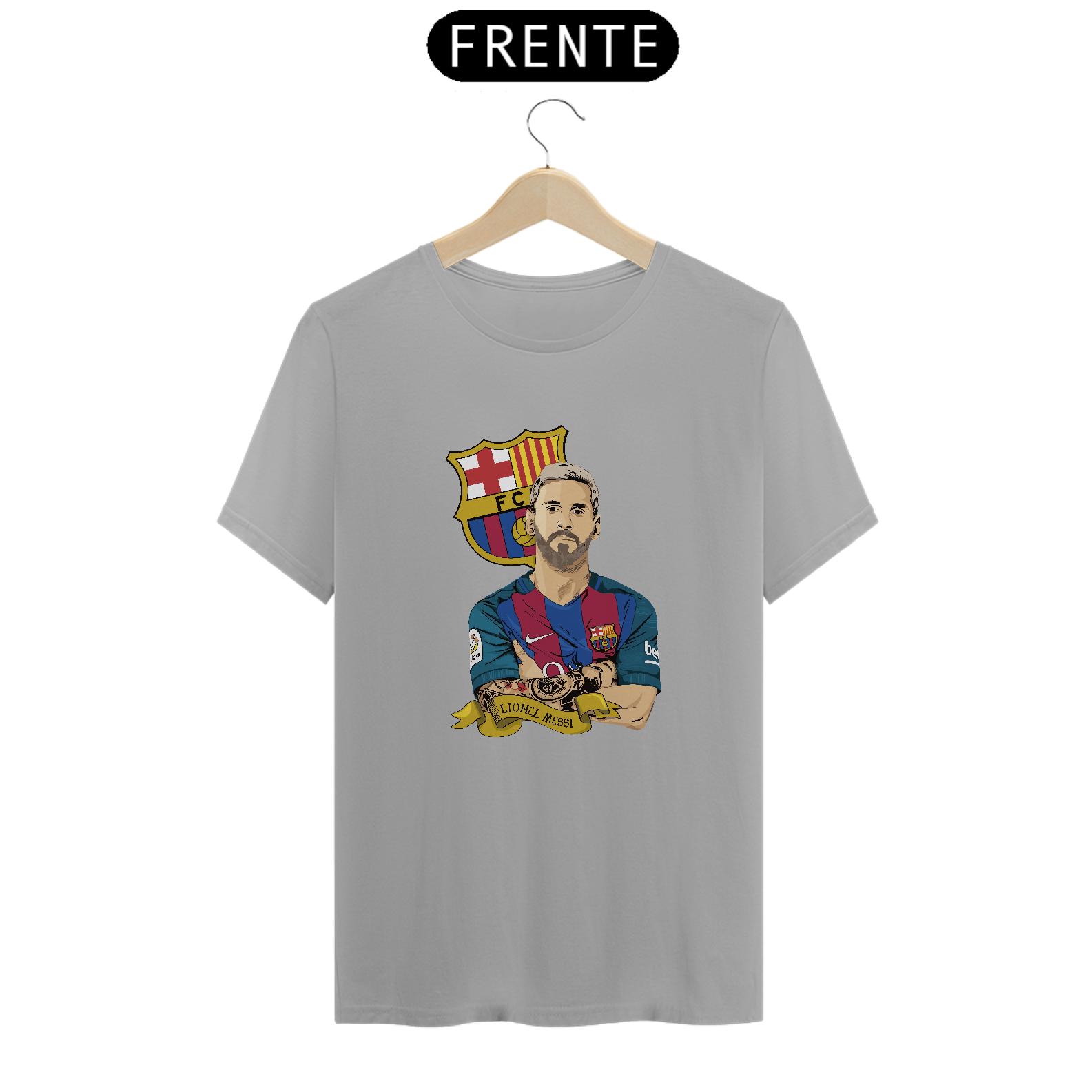 Nome do produto: CAMISETA MESSI - BARCELONA