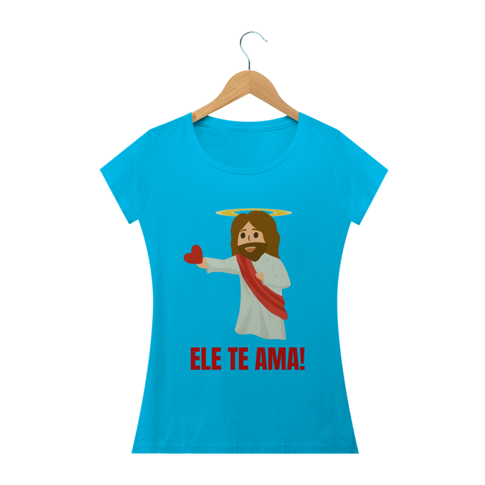 Nome do produto: CAMISETA JESUS - DESENHO