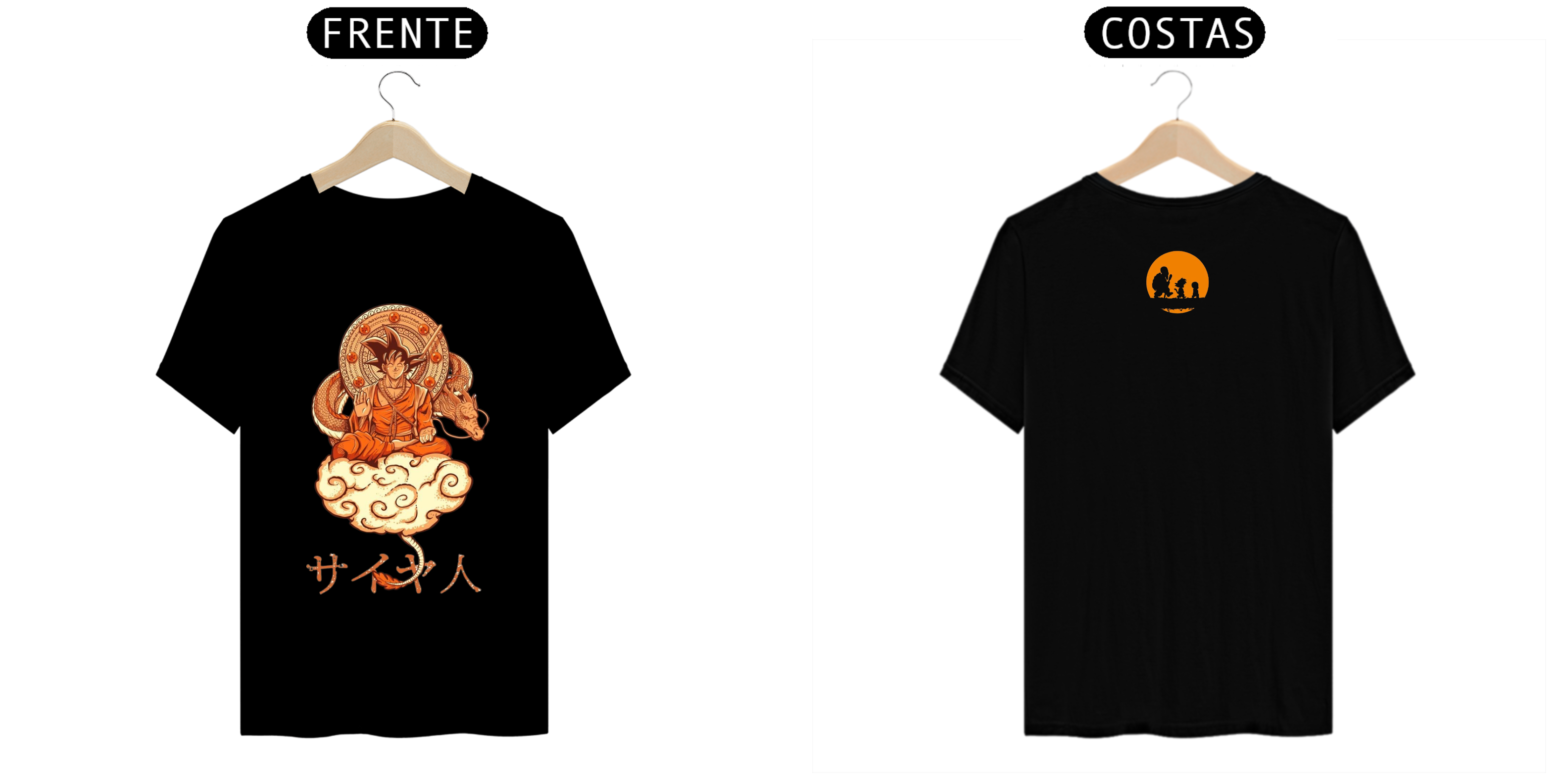 Nome do produto: CAMISETA GOKU ZEN 