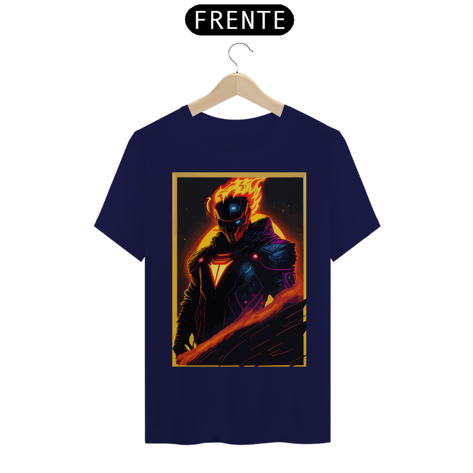 Nome do produto: Camiseta Unissex: Ghost Rider