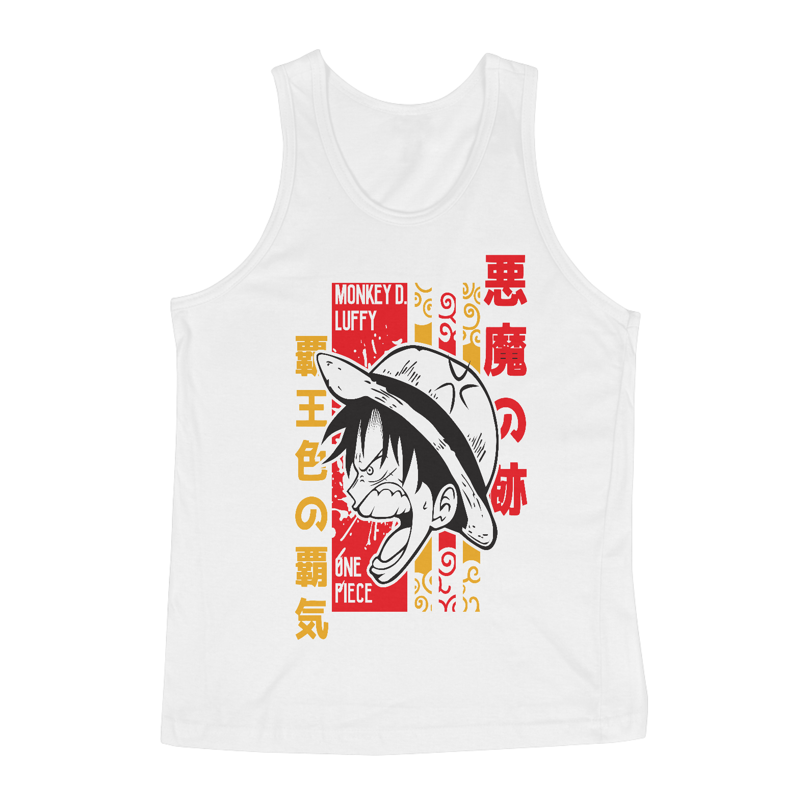 Nome do produto: Regata Unissex: Luffy Nervous