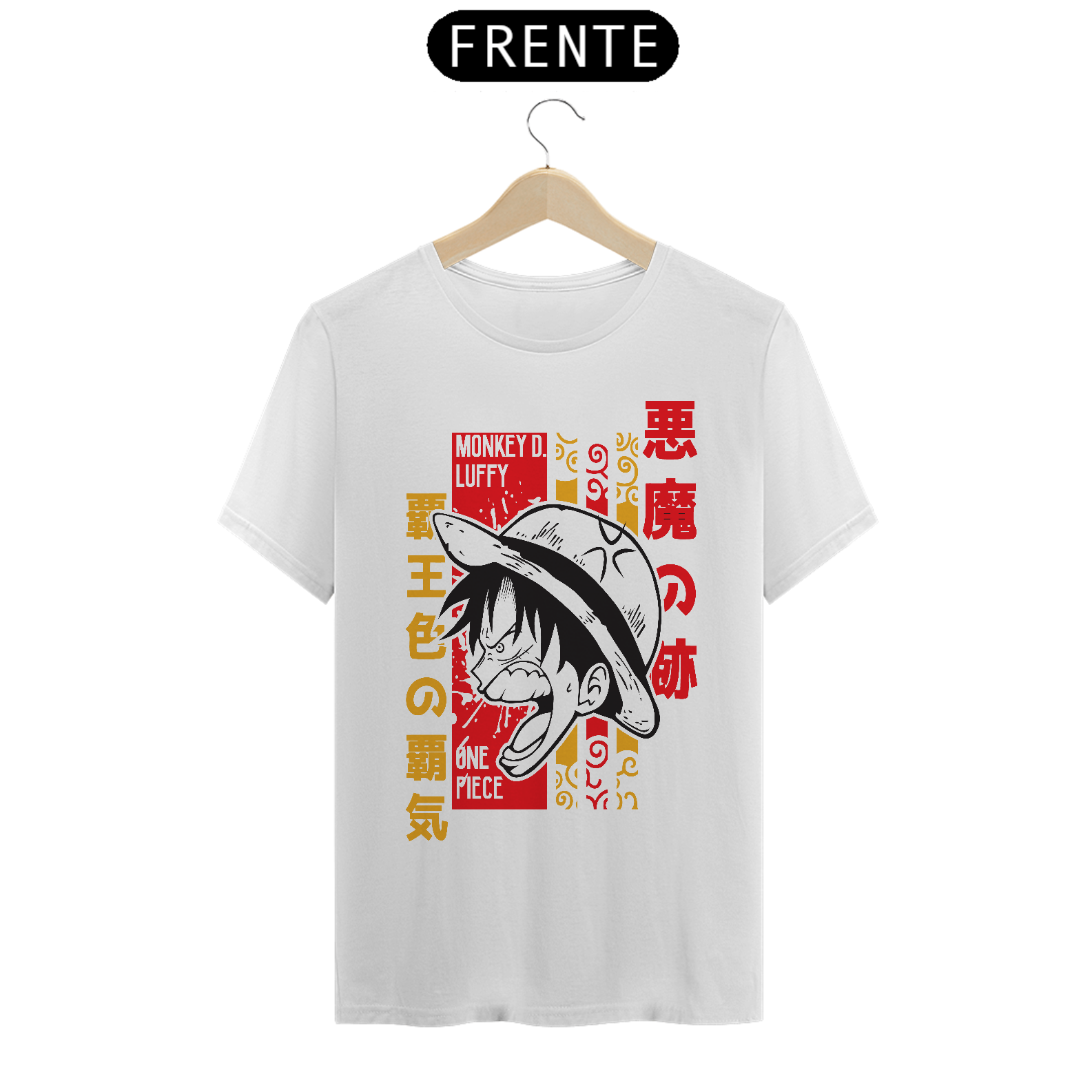 Nome do produto: Camiseta Unissex: Luffy Nervous