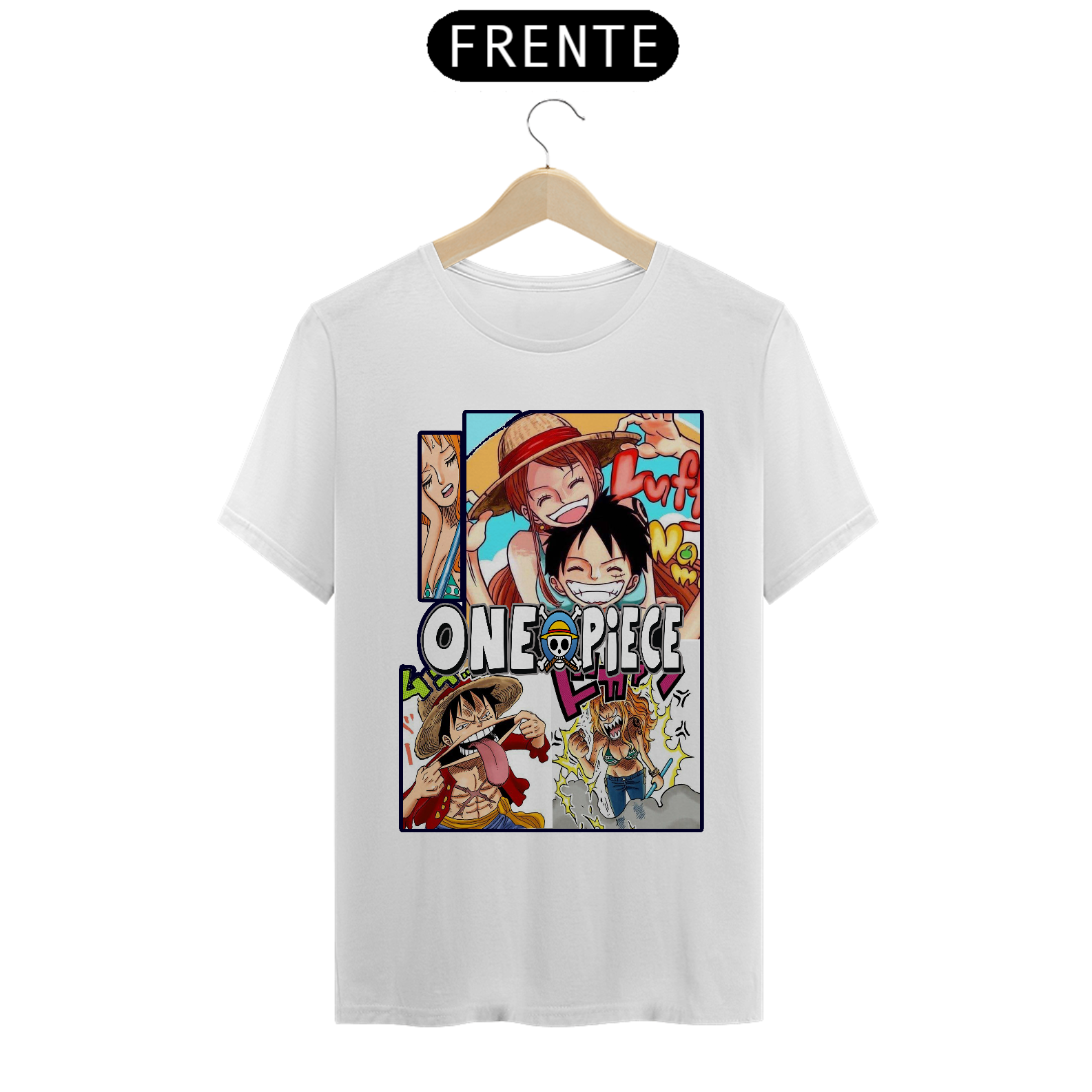 Nome do produto: Camiseta Unissex: Rei e Rainha