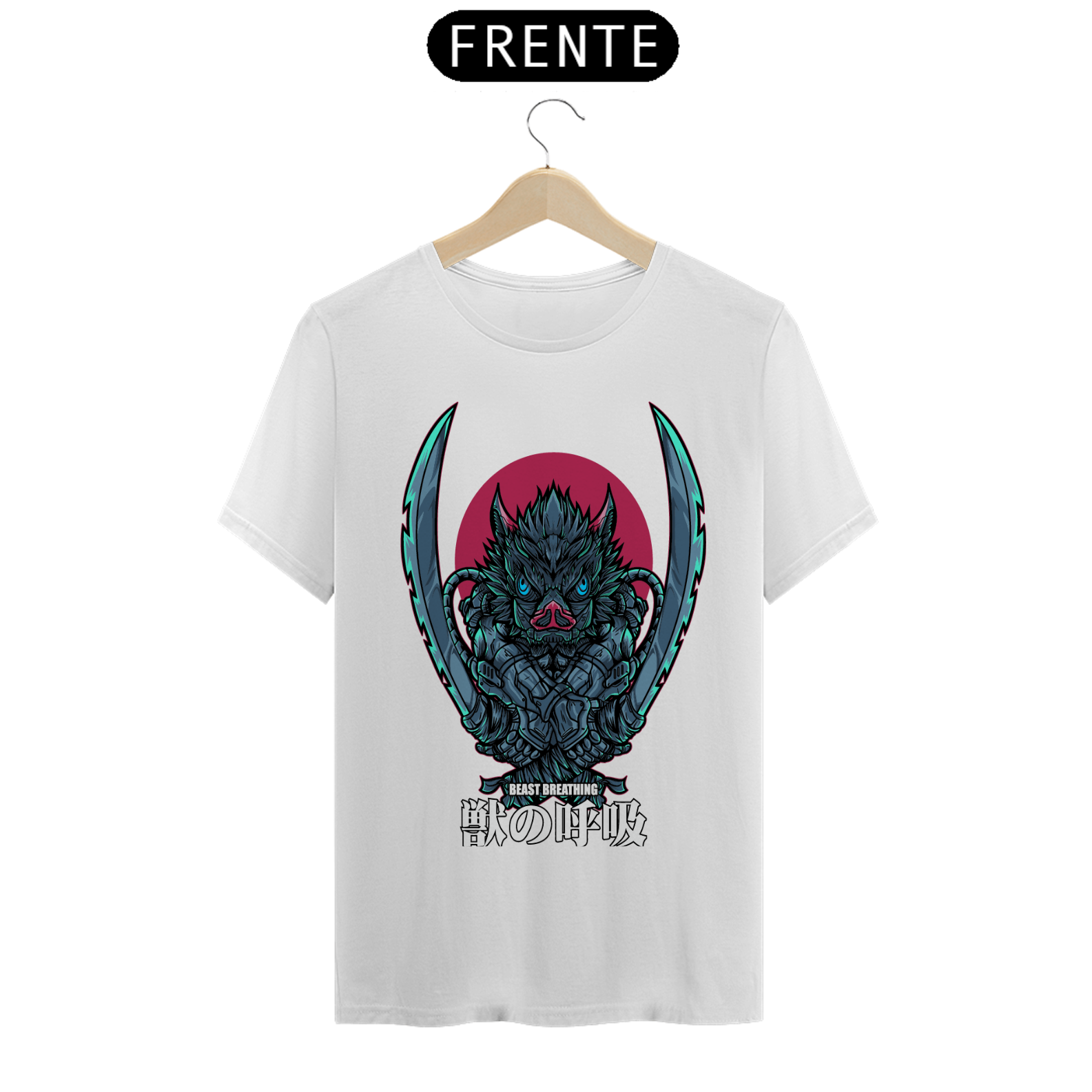 Nome do produto: Camiseta: Respiração da Besta