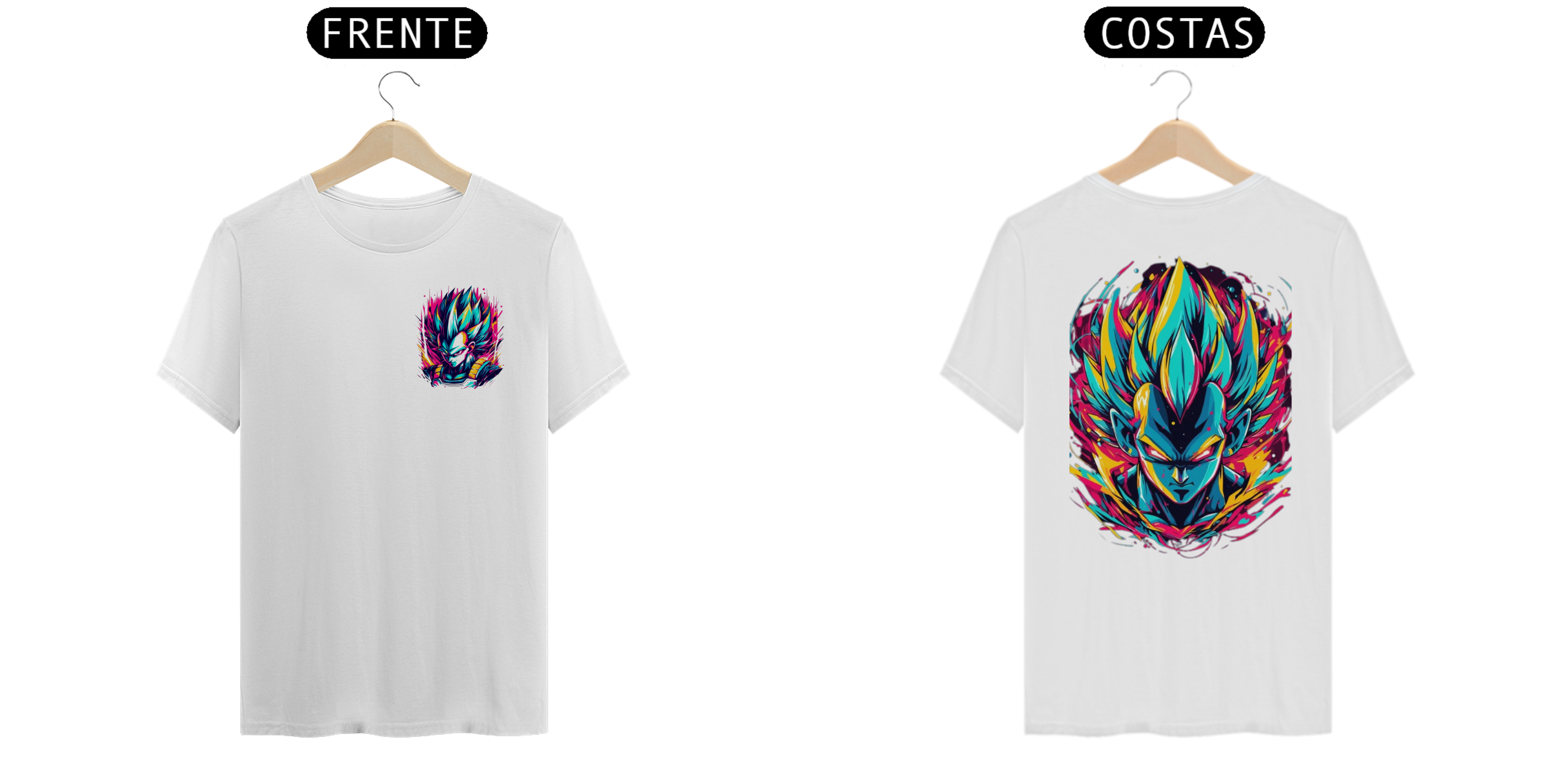 Nome do produto: Camiseta Unissex: Principe dos Sayajins