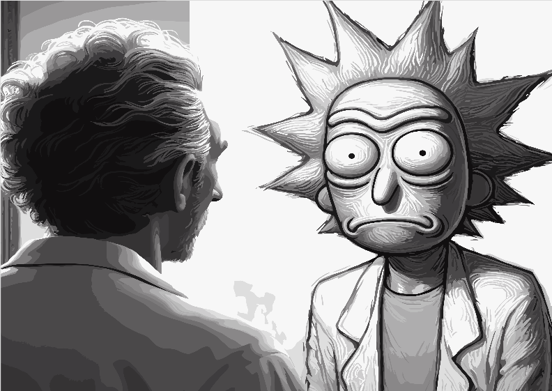 Nome do produto: Poster: O Paradoxo de Rick