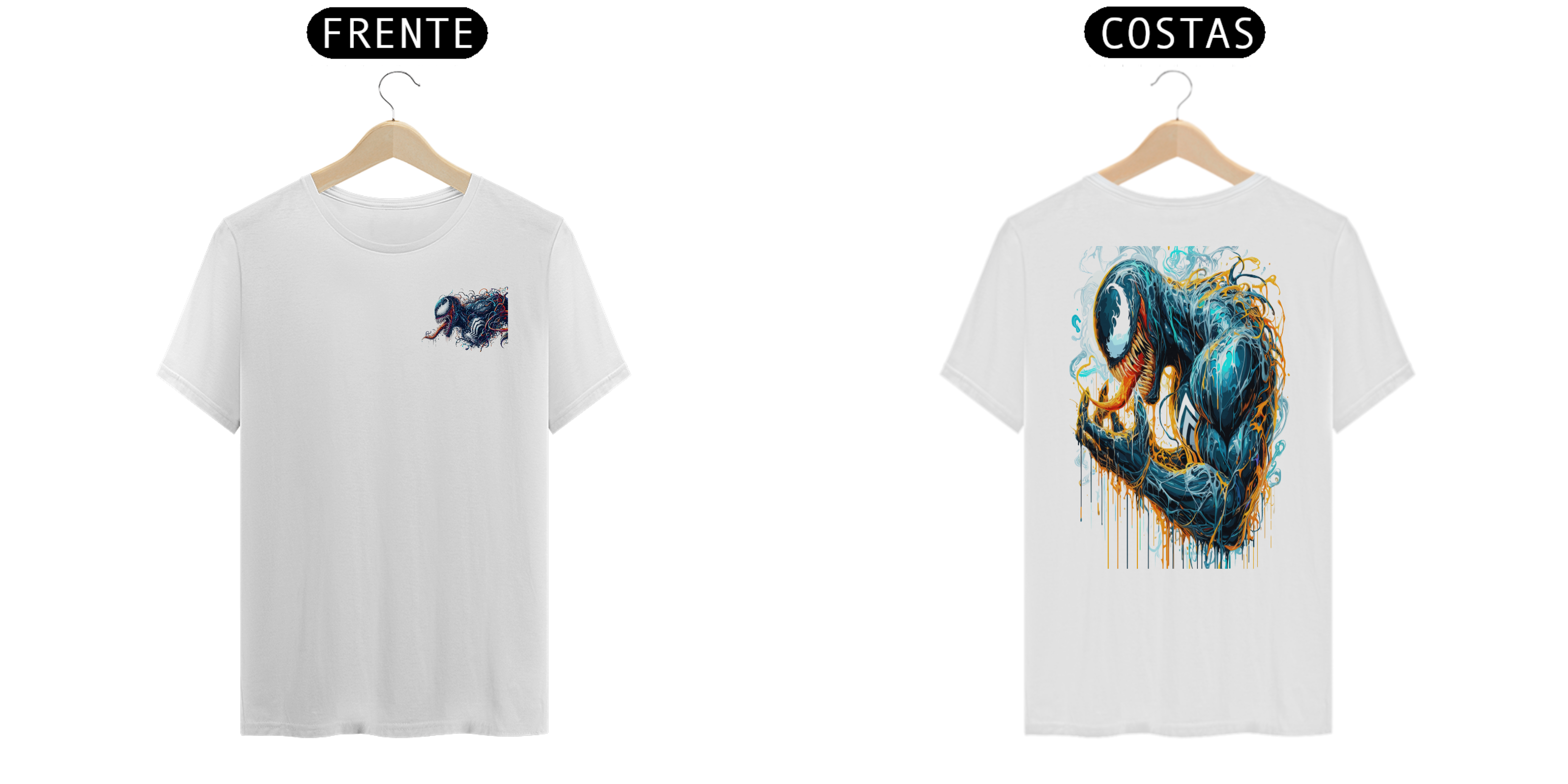 Nome do produto: Camiseta Unissex: Marvel Spider Man(Venom)