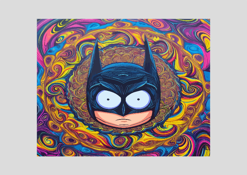 Nome do produto: Poster: BATeu