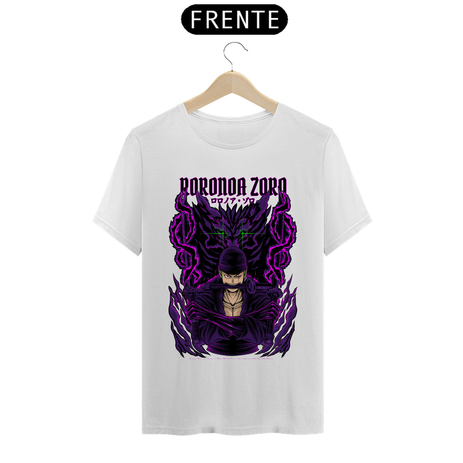 Nome do produto: Camiseta Unissex: Rozonoa Zoro