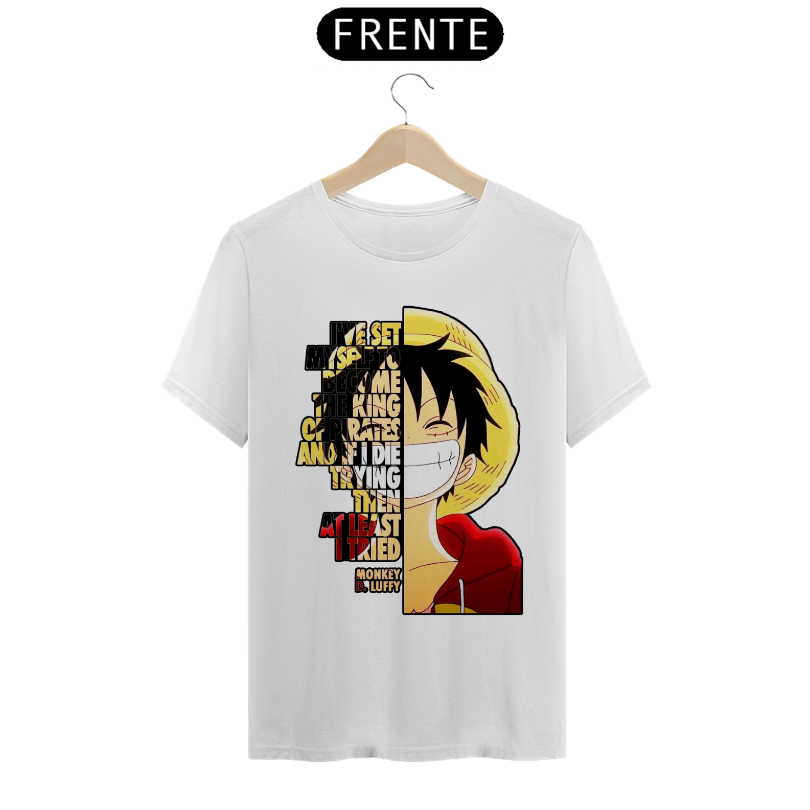 Nome do produto: Camiseta Unissex: O sonho de ser o rei