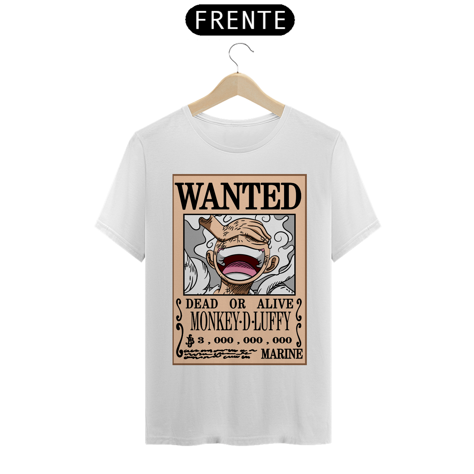 Nome do produto: Camiseta Unissex: Procurado