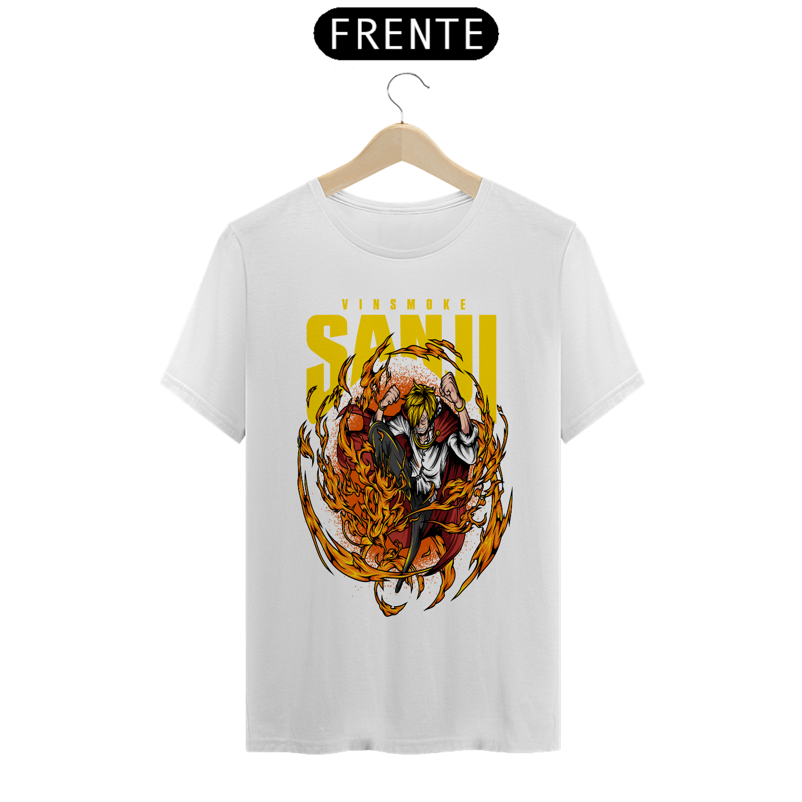 Nome do produto: Camiseta Unissex: Sanji