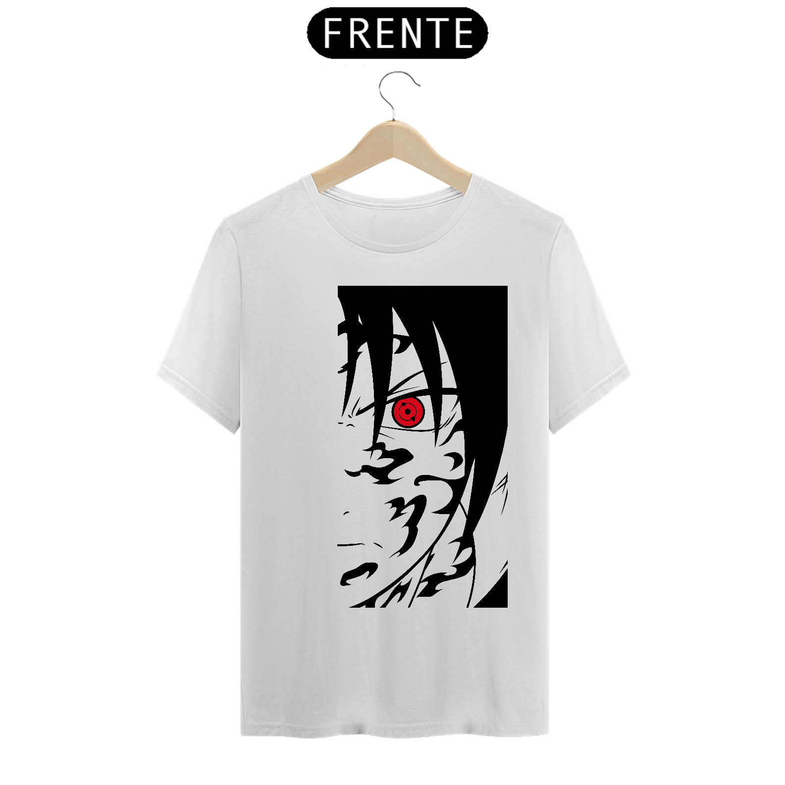 Nome do produto: Camiseta Unissex: Sasuke Uchiha
