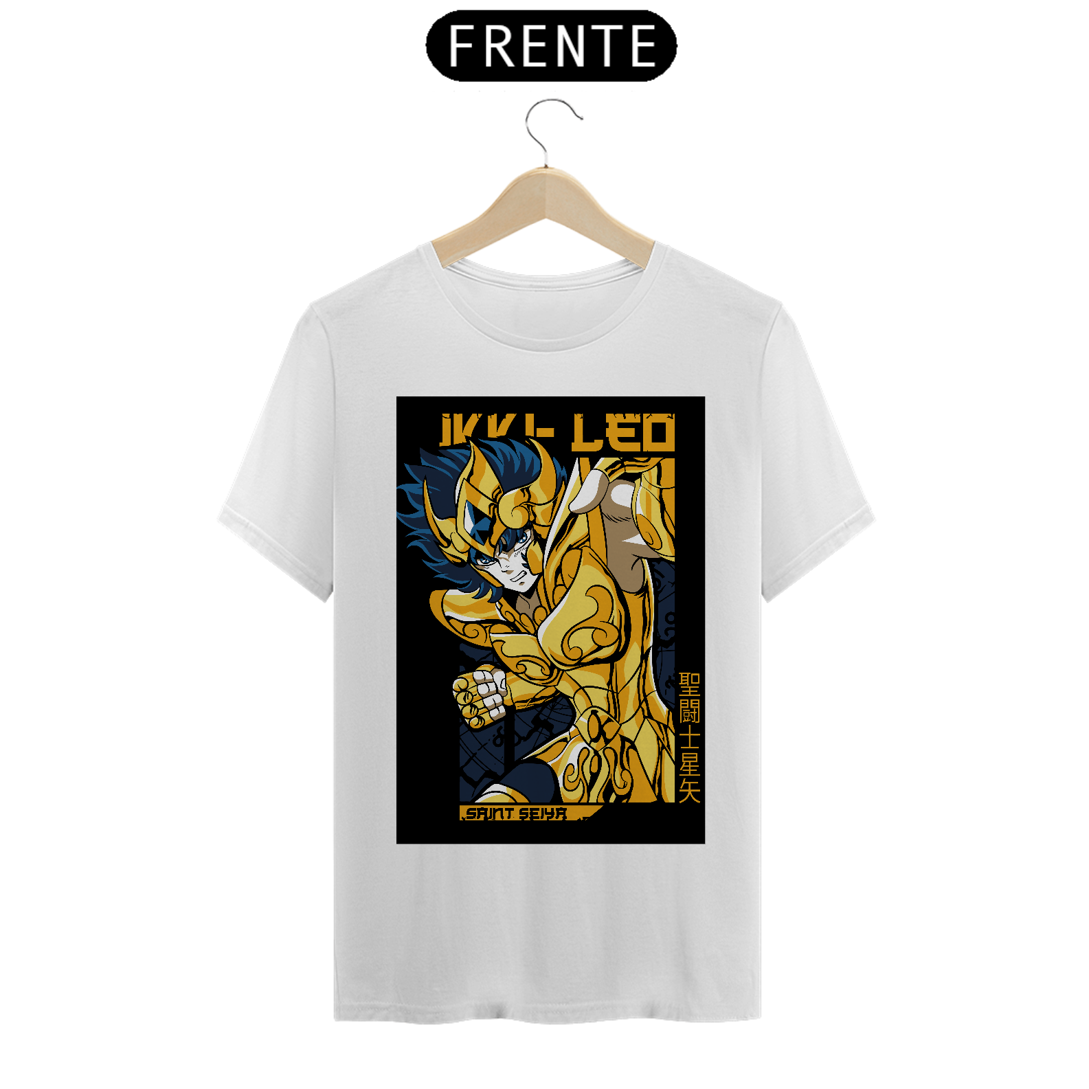 Nome do produto: Camiseta Unissex: Ikki Leo Armor