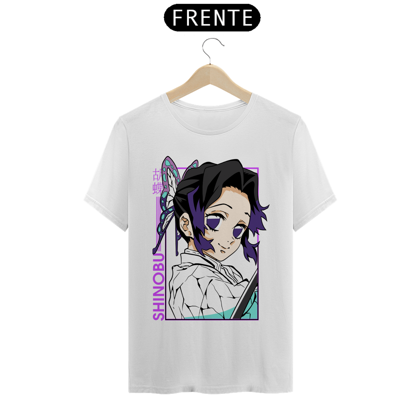 Nome do produto: Camiseta Unissex: Shinobu