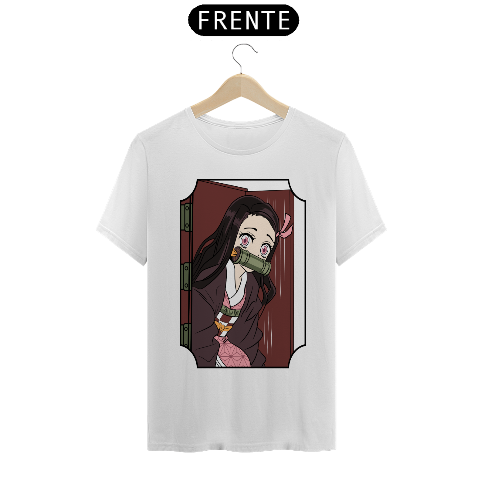 Nome do produto: Camiseta Unissex: Time to Leave Nezuko