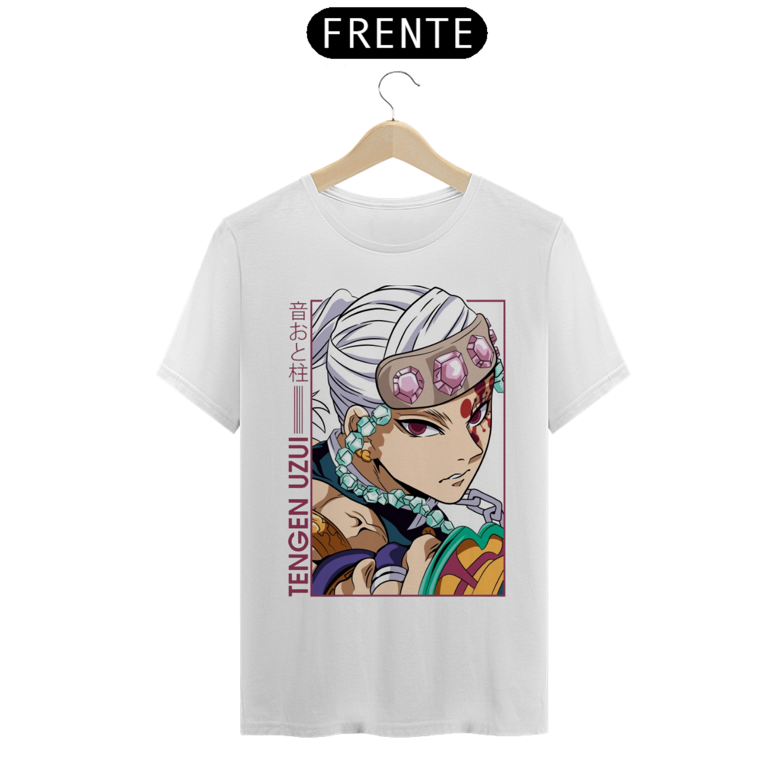 Nome do produto: Camiseta Unissex: Tengen Uzui