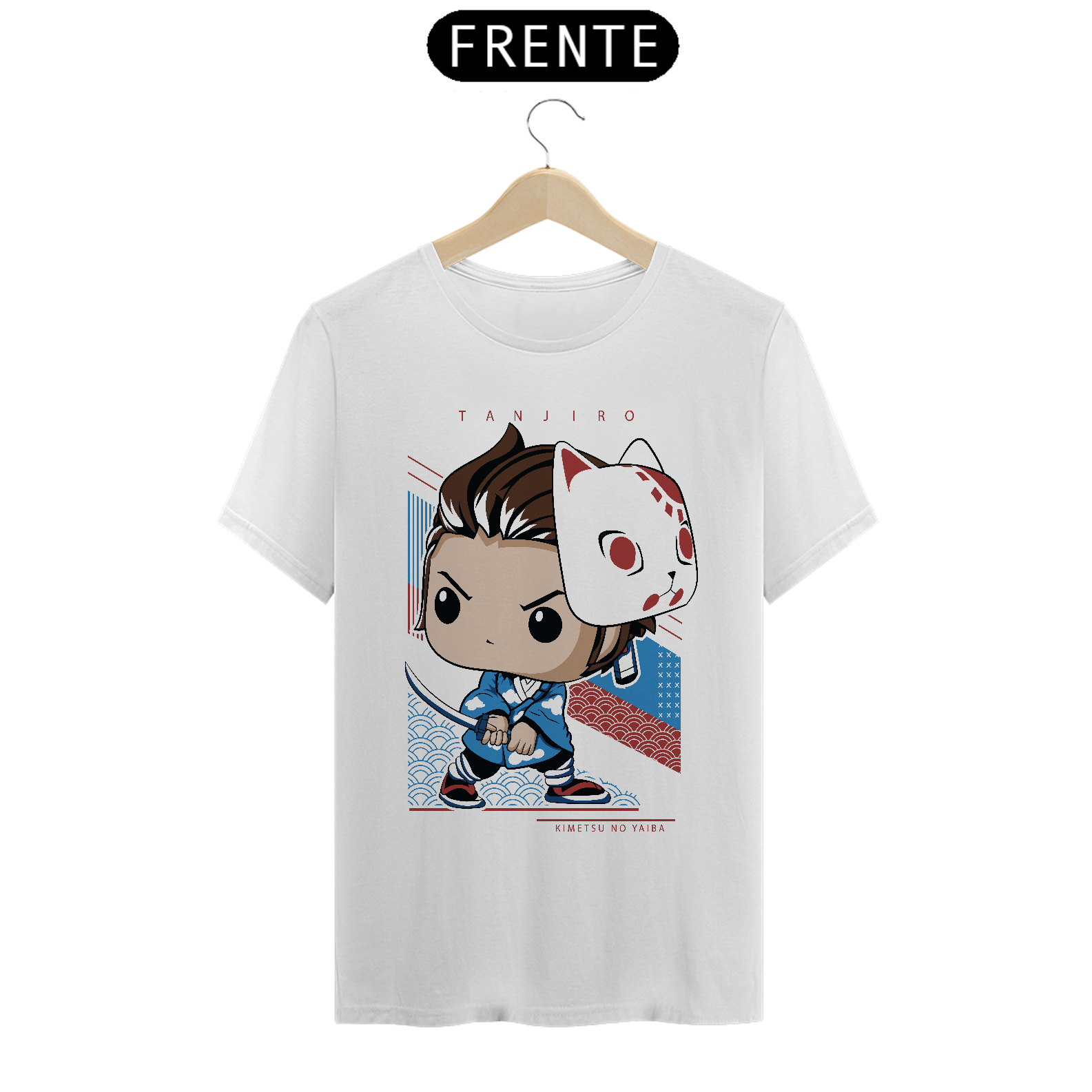 Nome do produto: Camiseta Unissex: Kawai Tanjiro(v3)
